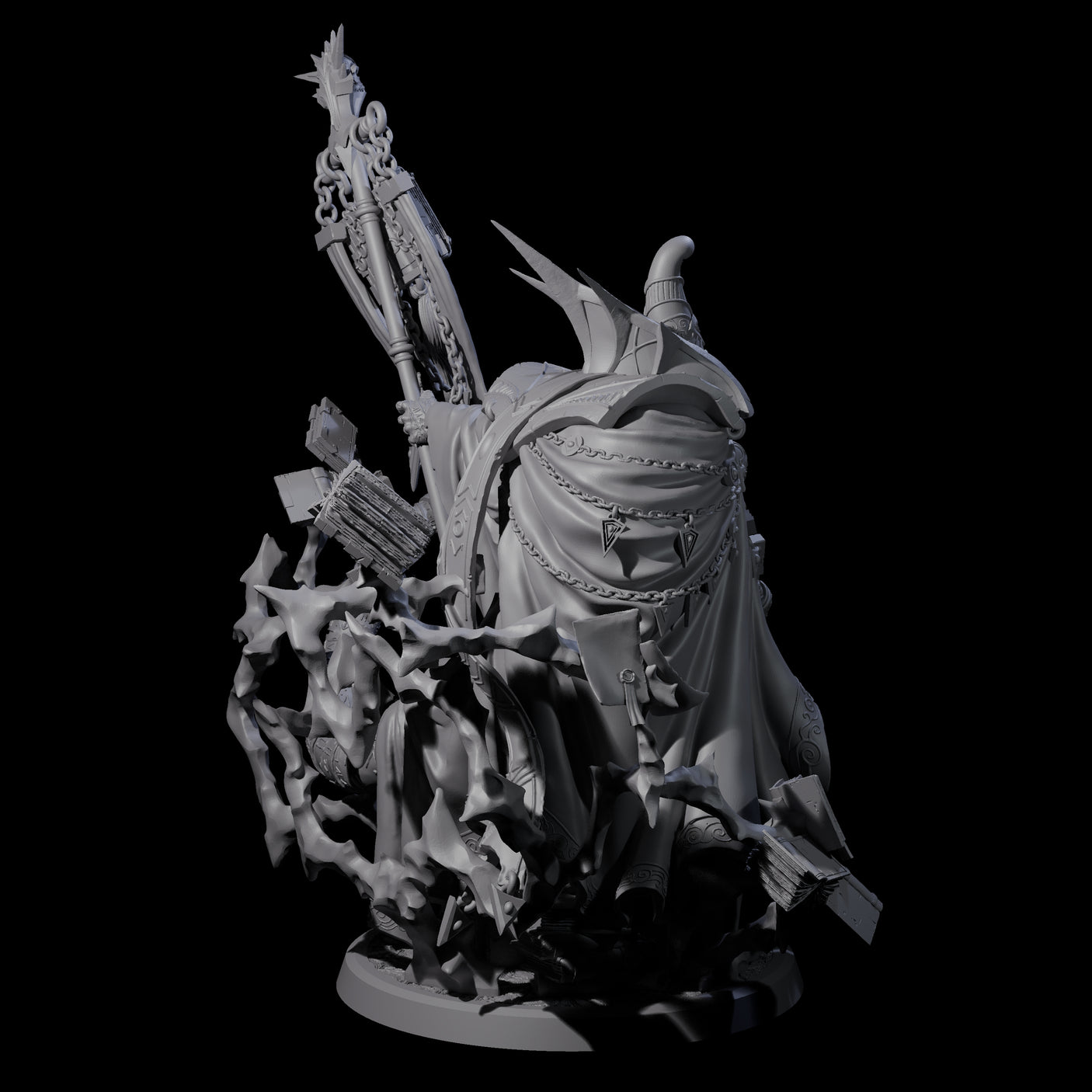 Allip - The Record Keeper Miniature for Dungeons and Dragons, Pathfinder or other TTRPGs