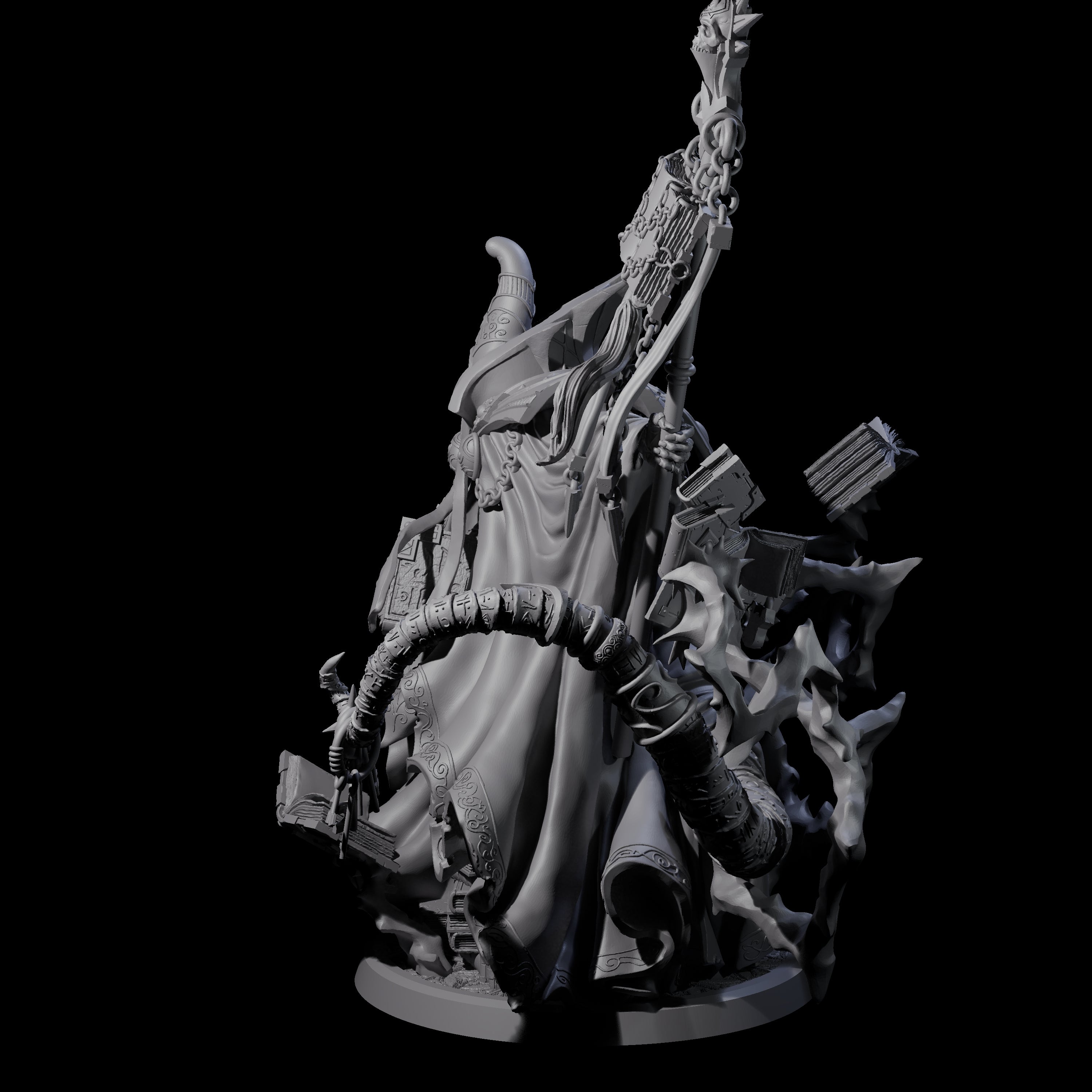 Allip - The Record Keeper Miniature for Dungeons and Dragons, Pathfinder or other TTRPGs