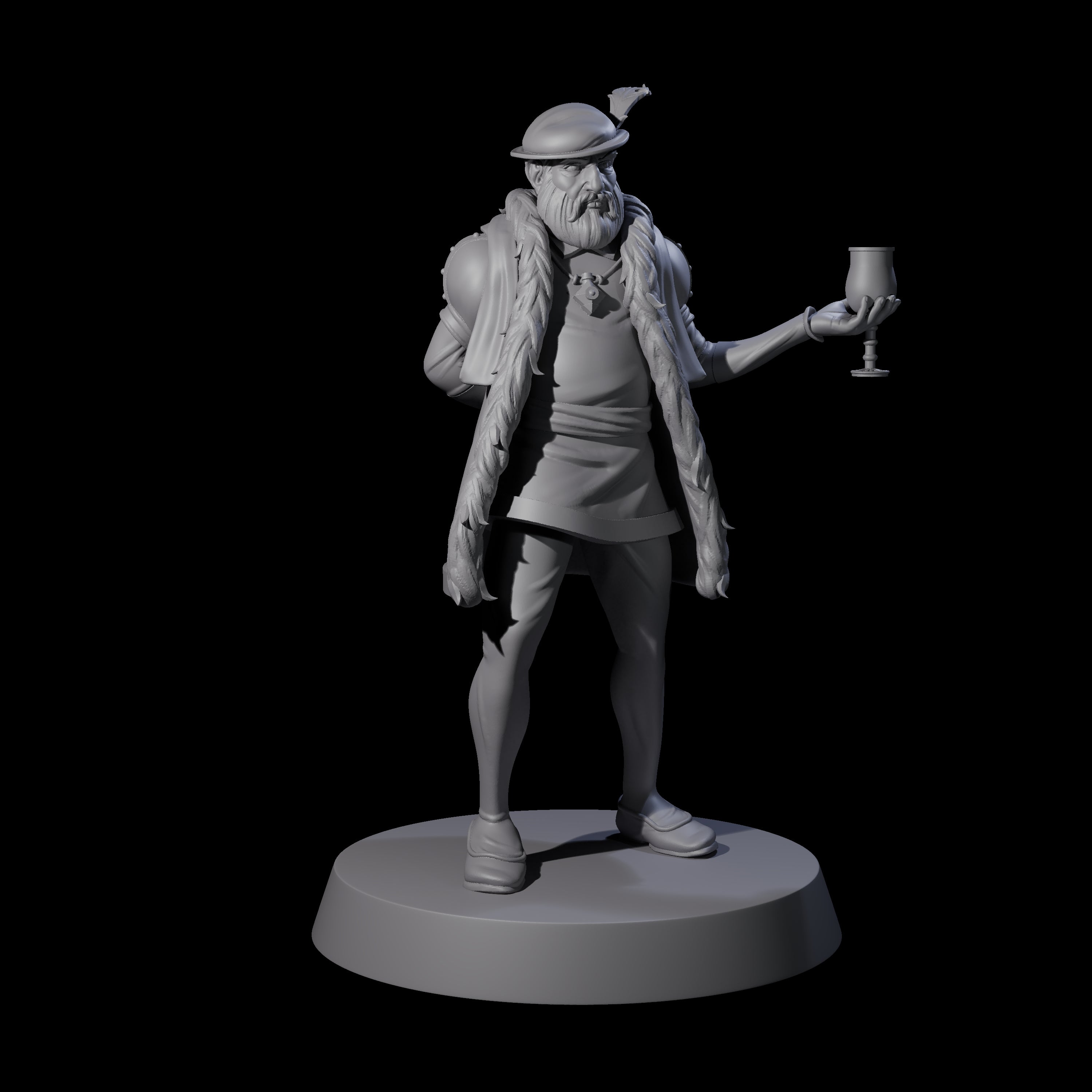 Aloof Senator Miniature for Dungeons and Dragons, Pathfinder or other TTRPGs