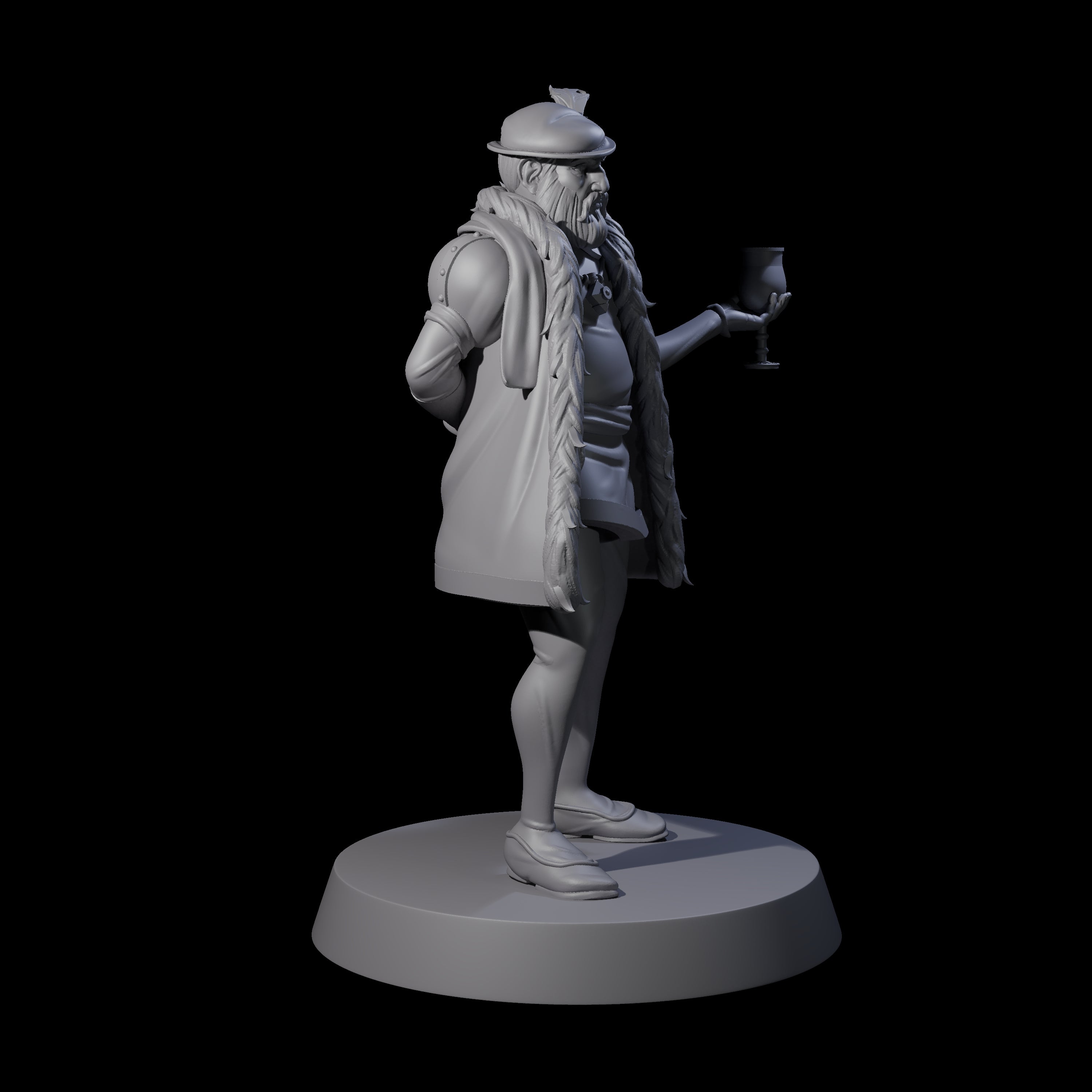 Aloof Senator Miniature for Dungeons and Dragons, Pathfinder or other TTRPGs