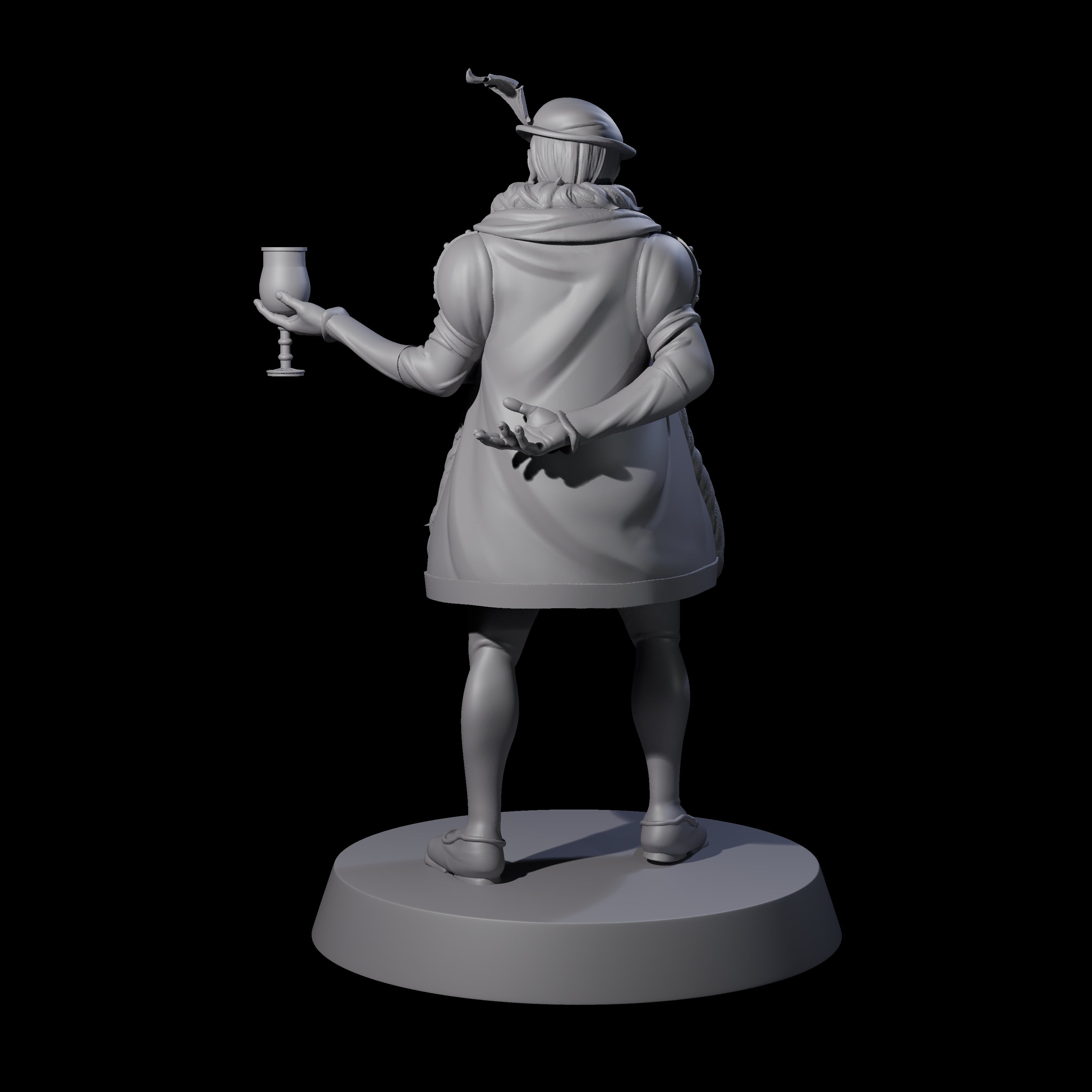 Aloof Senator Miniature for Dungeons and Dragons, Pathfinder or other TTRPGs