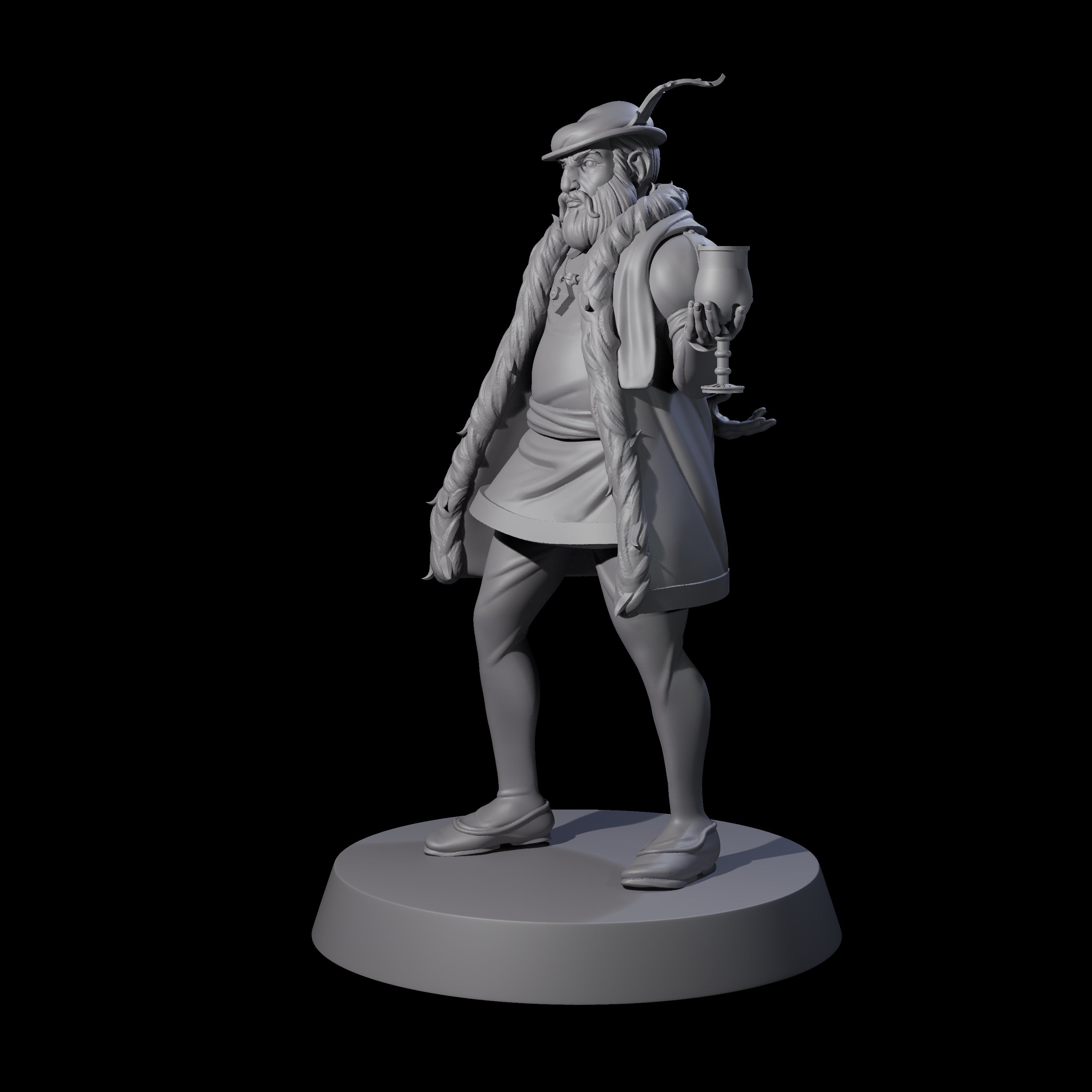 Aloof Senator Miniature for Dungeons and Dragons, Pathfinder or other TTRPGs