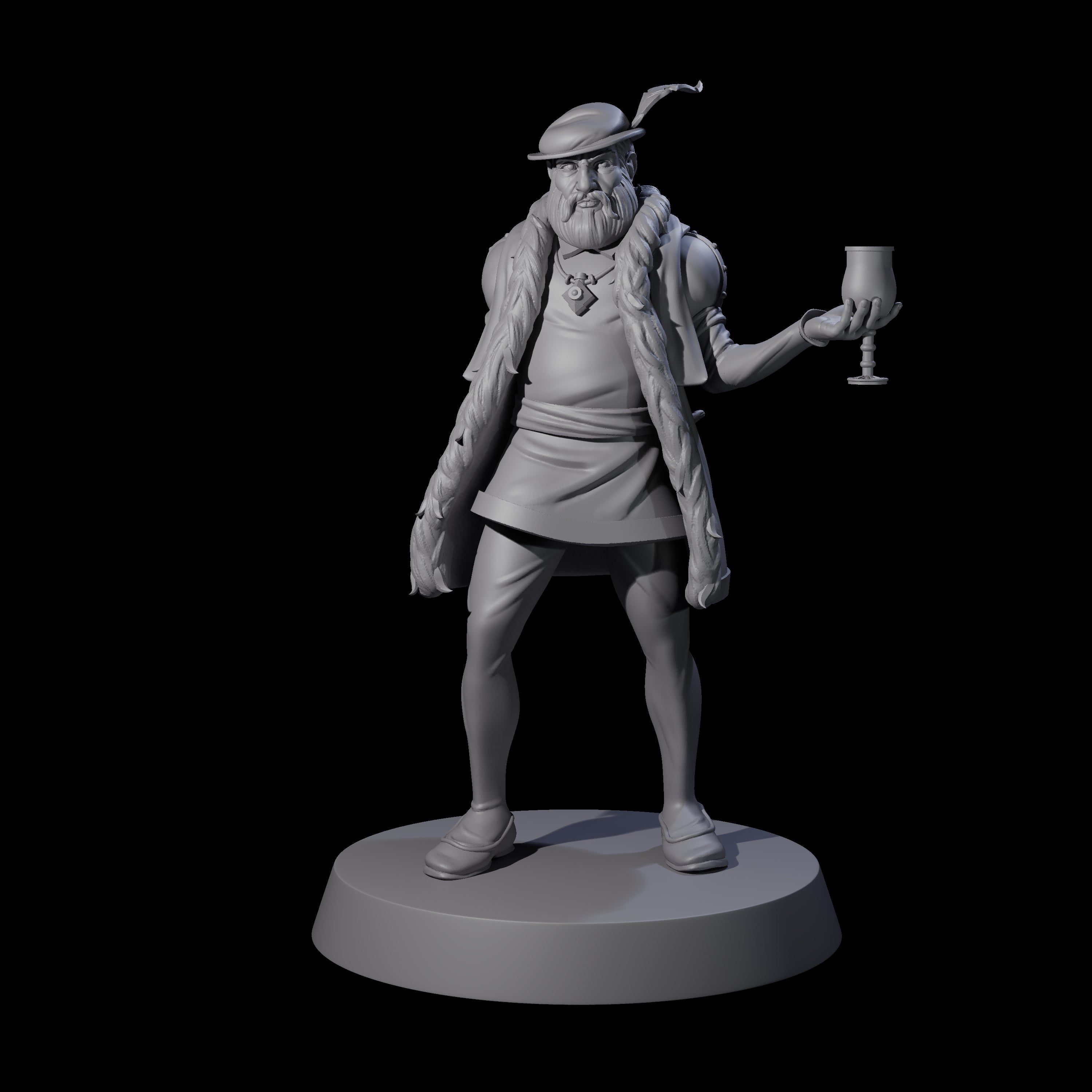 Aloof Senator Miniature for Dungeons and Dragons, Pathfinder or other TTRPGs