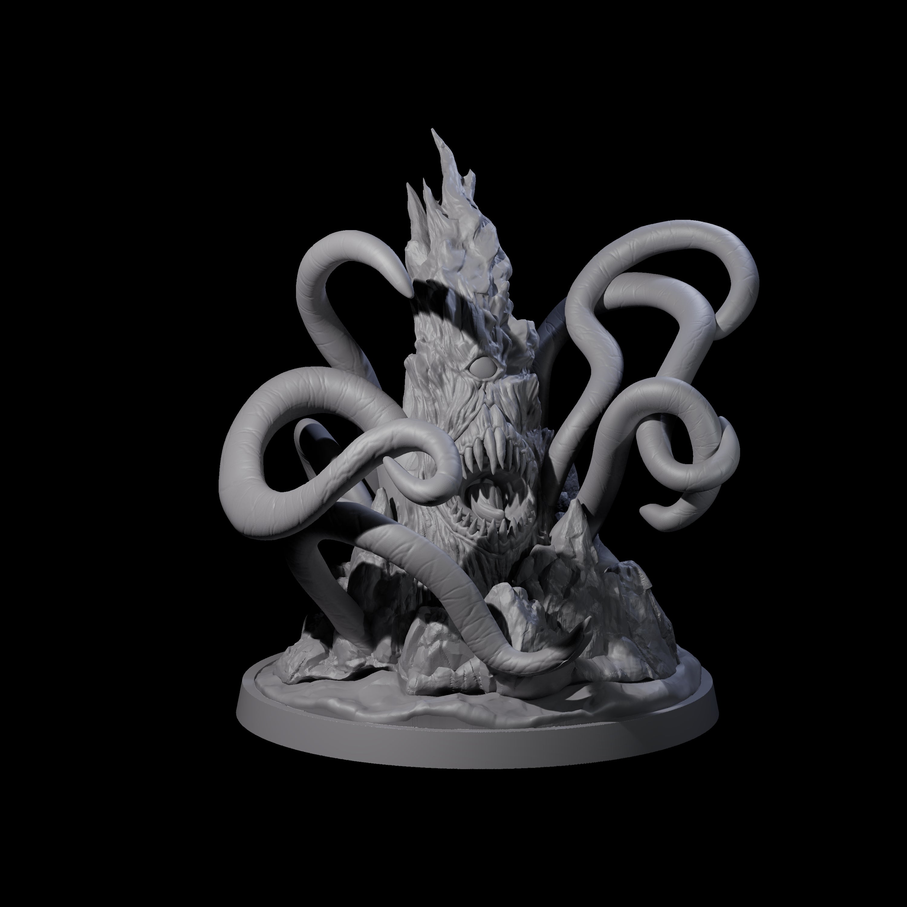 Ambushing Roper Miniature for Dungeons and Dragons, Pathfinder or other TTRPGs