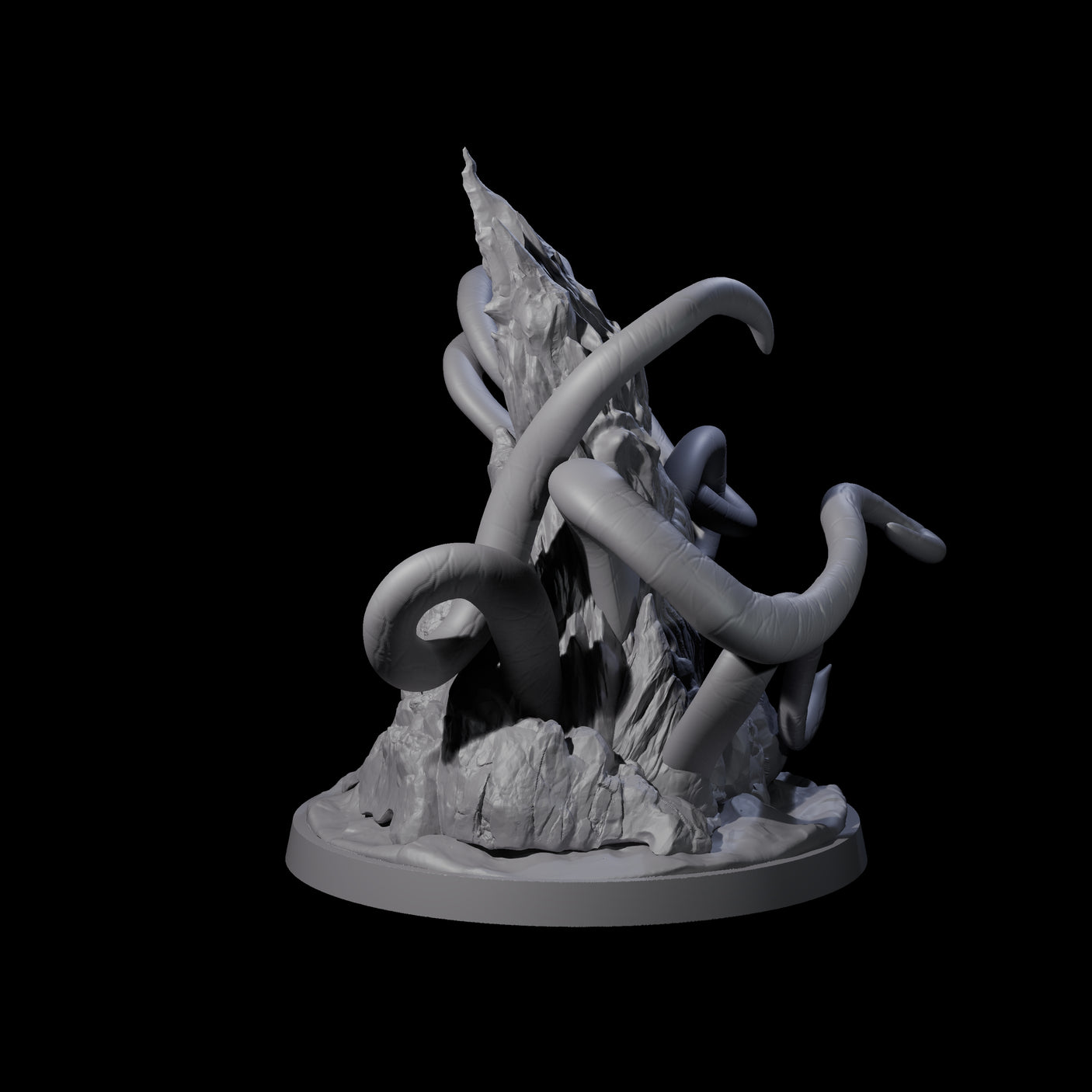 Ambushing Roper Miniature for Dungeons and Dragons, Pathfinder or other TTRPGs