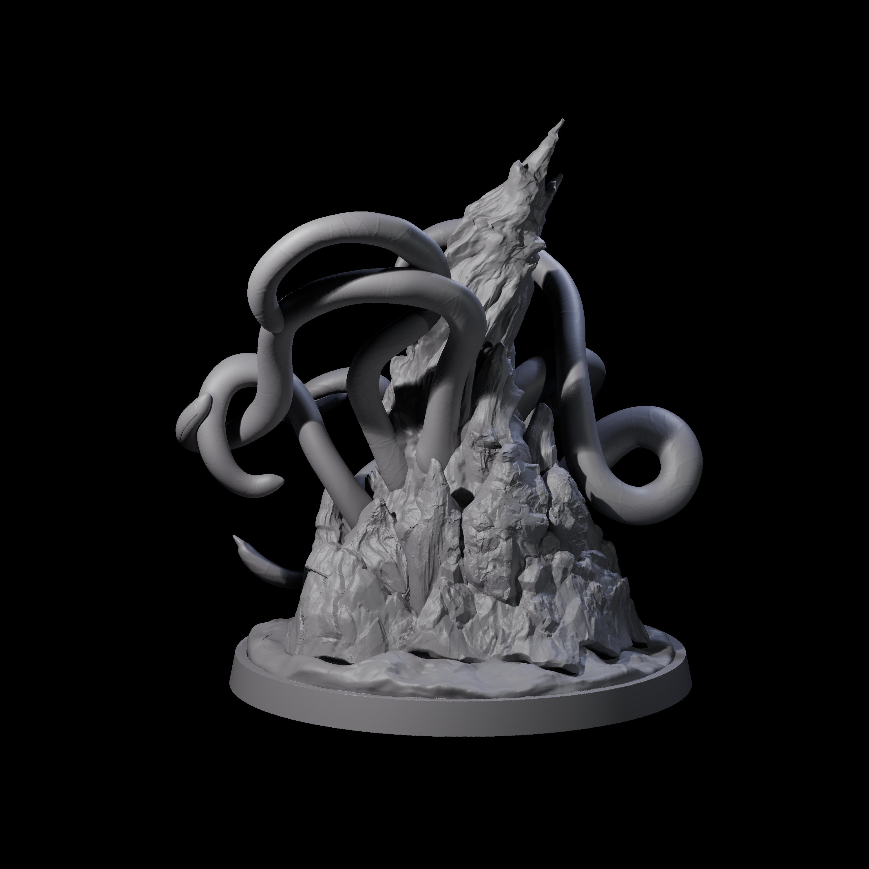 Ambushing Roper Miniature for Dungeons and Dragons, Pathfinder or other TTRPGs