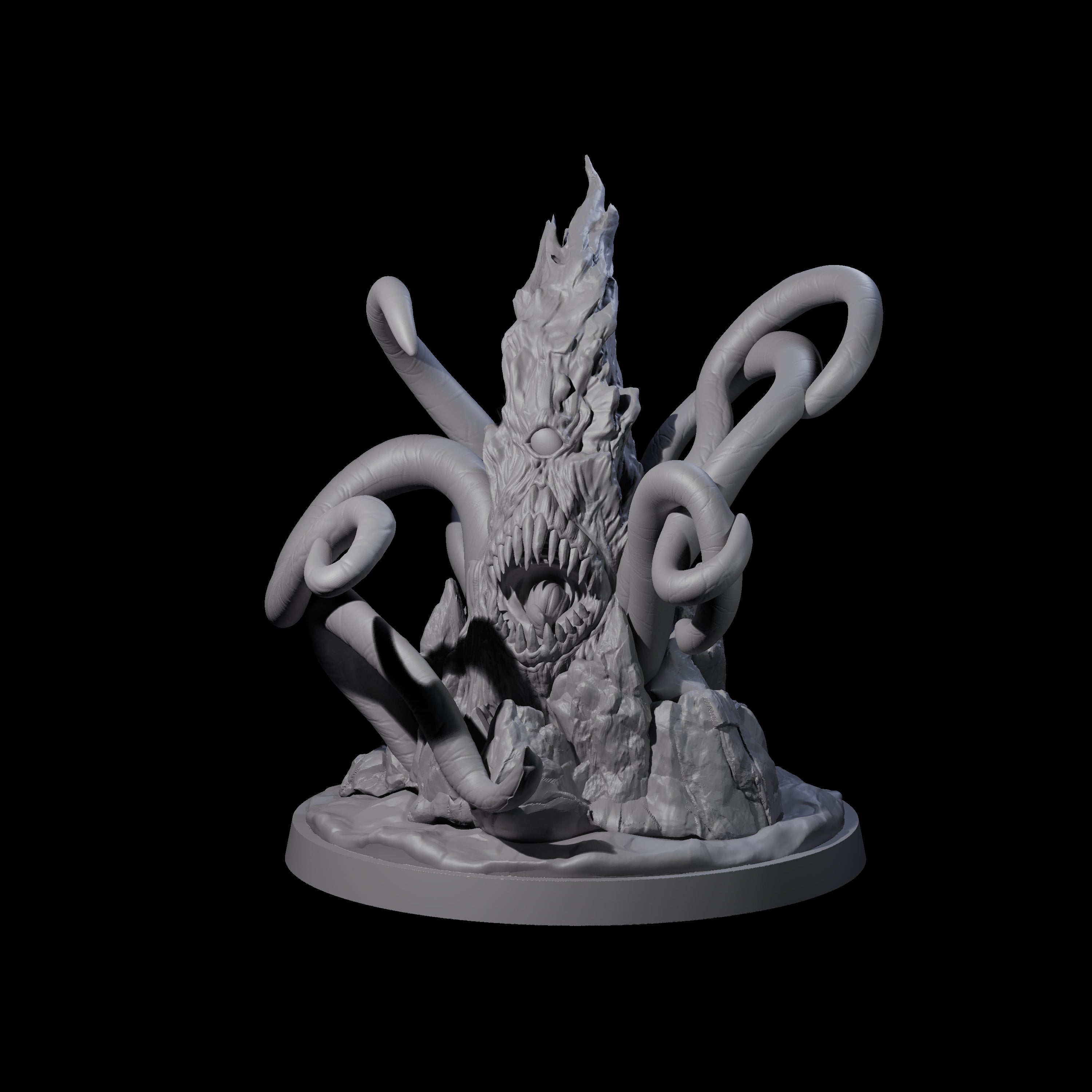 Ambushing Roper Miniature for Dungeons and Dragons, Pathfinder or other TTRPGs