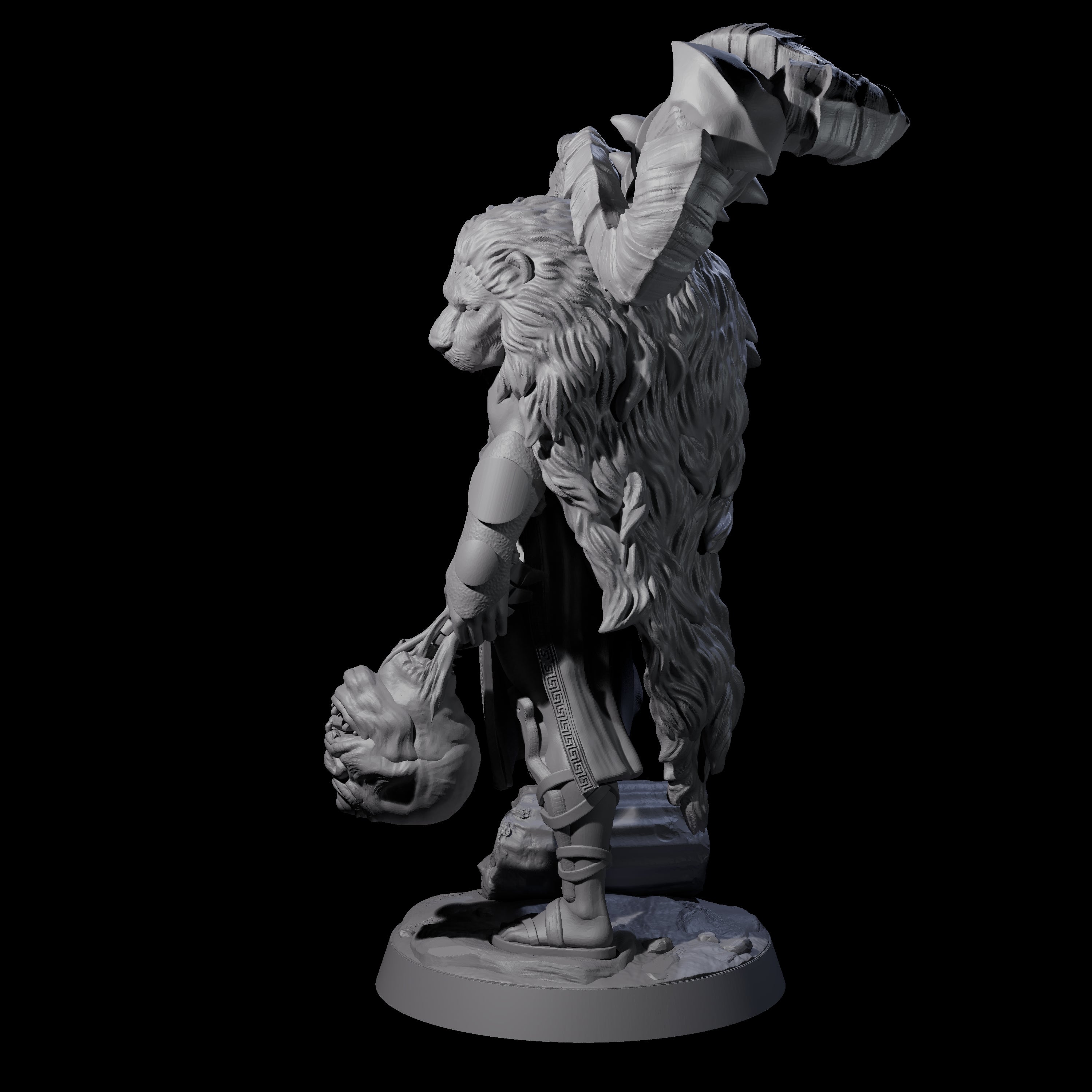Ancient Greek Hero Cyclops Slayer Miniature for Dungeons and Dragons, Pathfinder or other TTRPGs