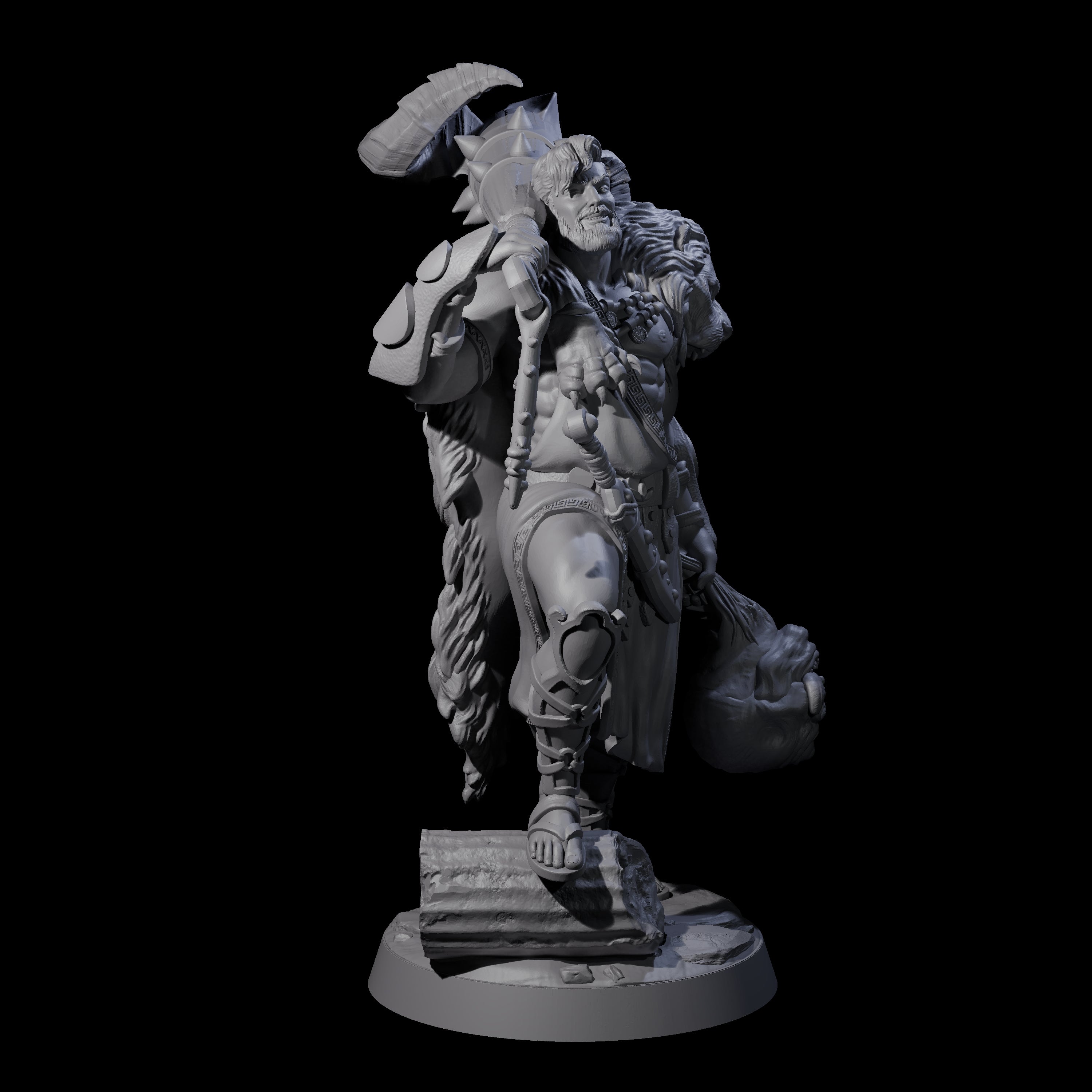 Ancient Greek Hero Cyclops Slayer Miniature for Dungeons and Dragons, Pathfinder or other TTRPGs