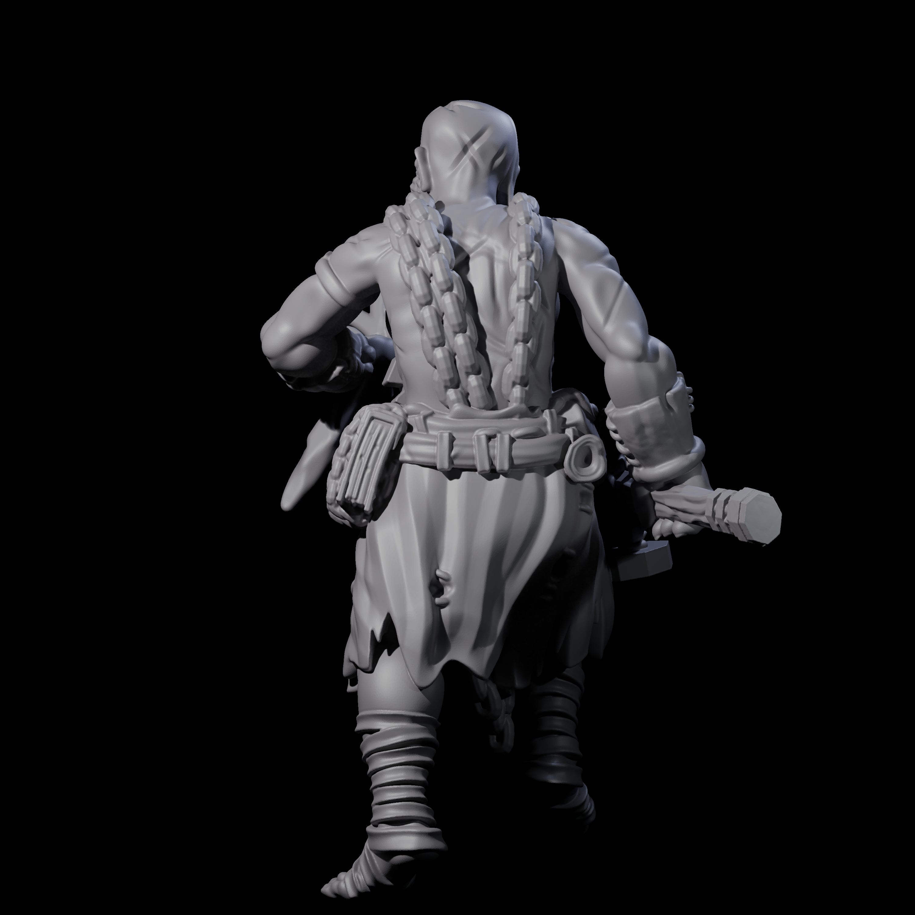 Angry Congregation Member I Miniature for Dungeons and Dragons, Pathfinder or other TTRPGs