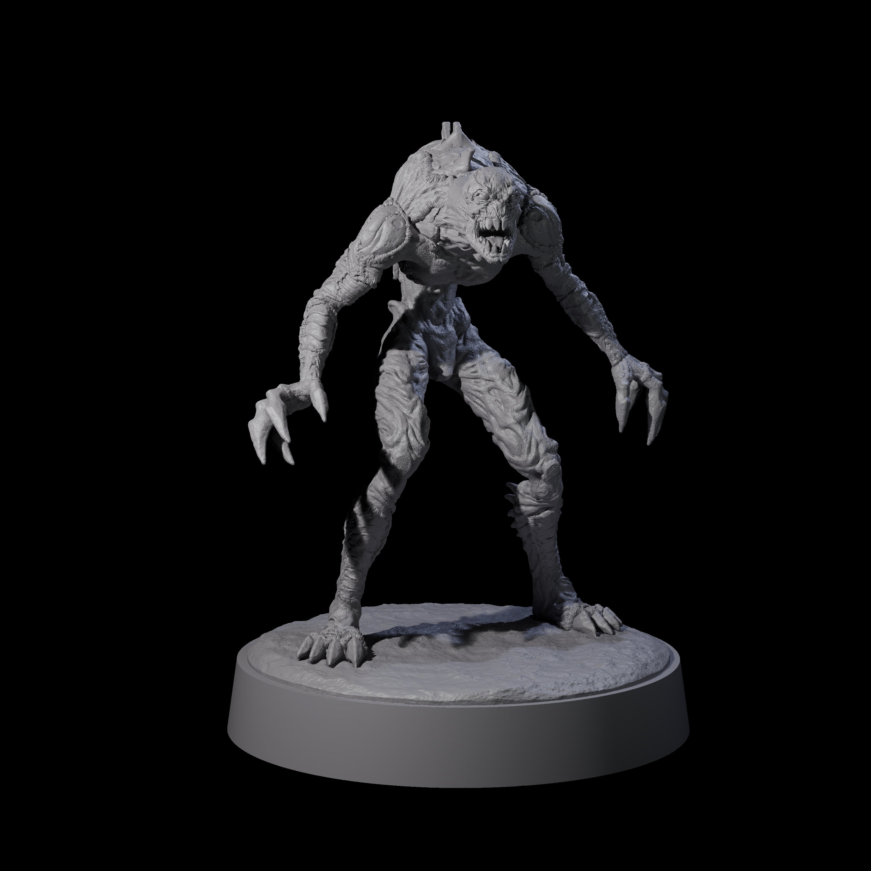 Angry Meenlock A Miniature for Dungeons and Dragons, Pathfinder or other TTRPGs