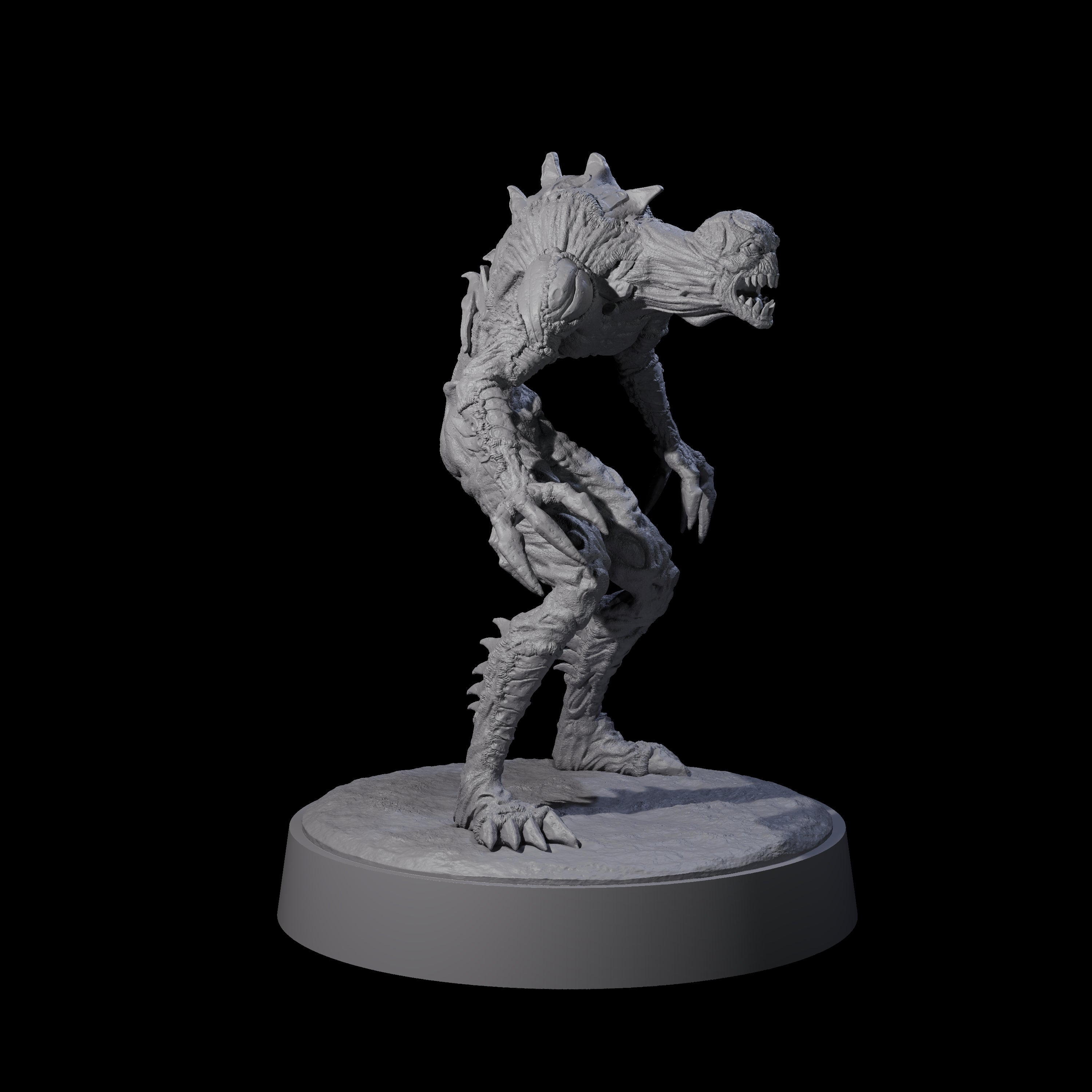 Angry Meenlock A Miniature for Dungeons and Dragons, Pathfinder or other TTRPGs