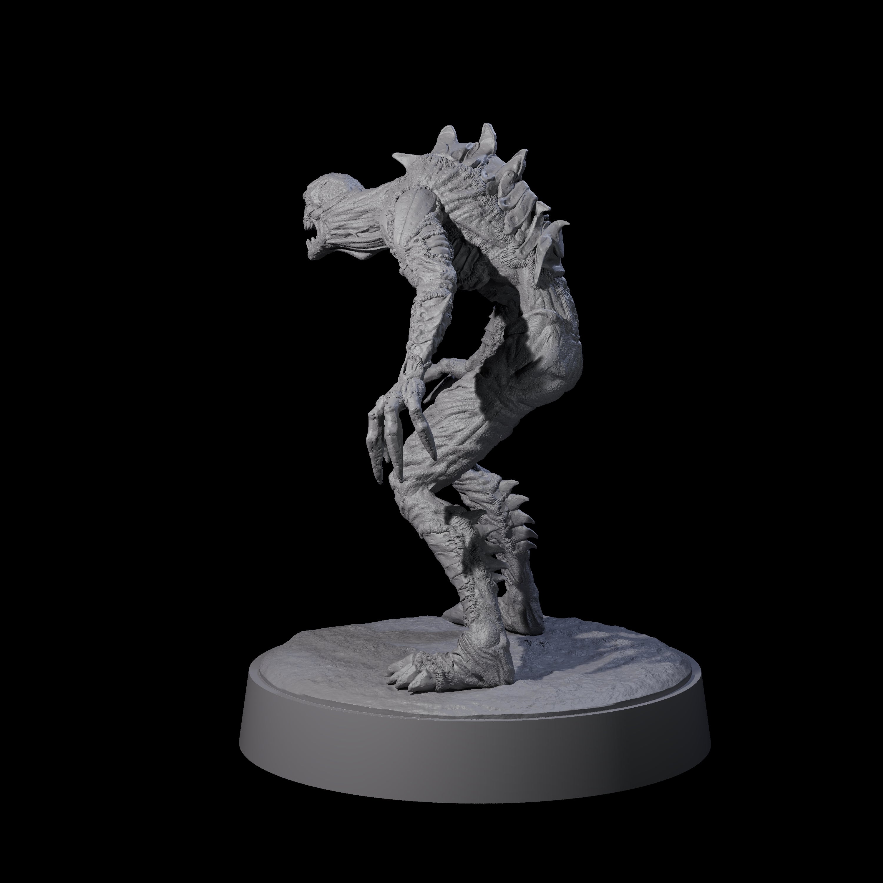 Angry Meenlock A Miniature for Dungeons and Dragons, Pathfinder or other TTRPGs