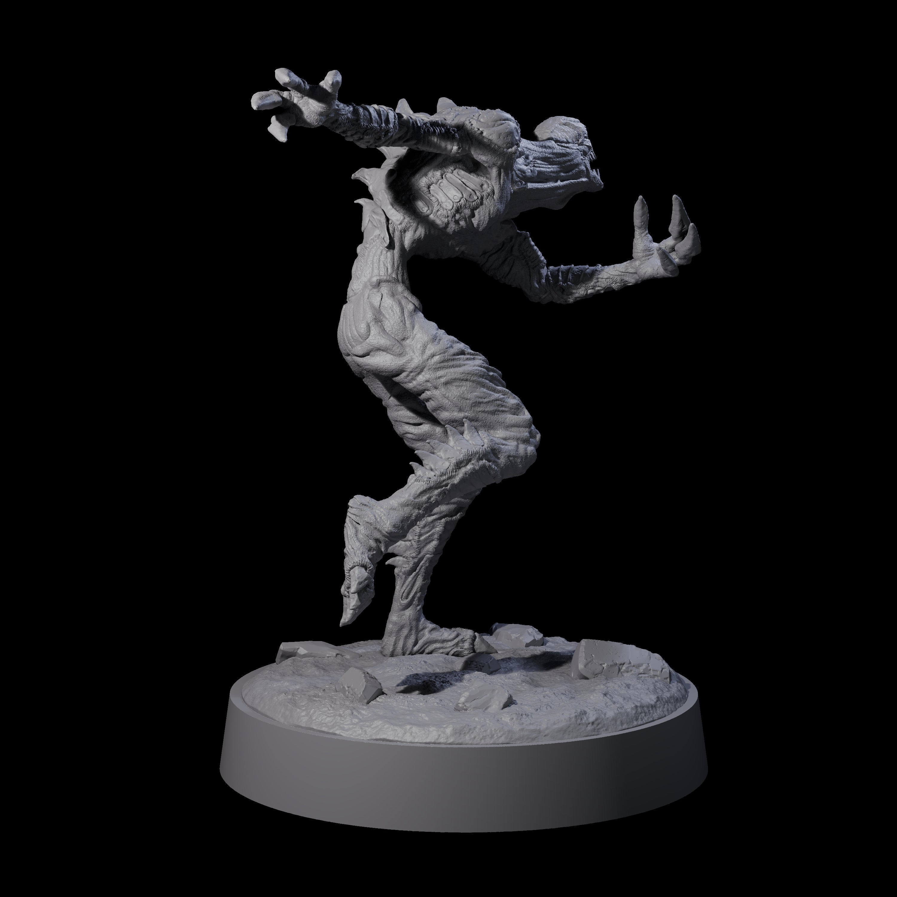 Angry Meenlock C Miniature for Dungeons and Dragons, Pathfinder or other TTRPGs