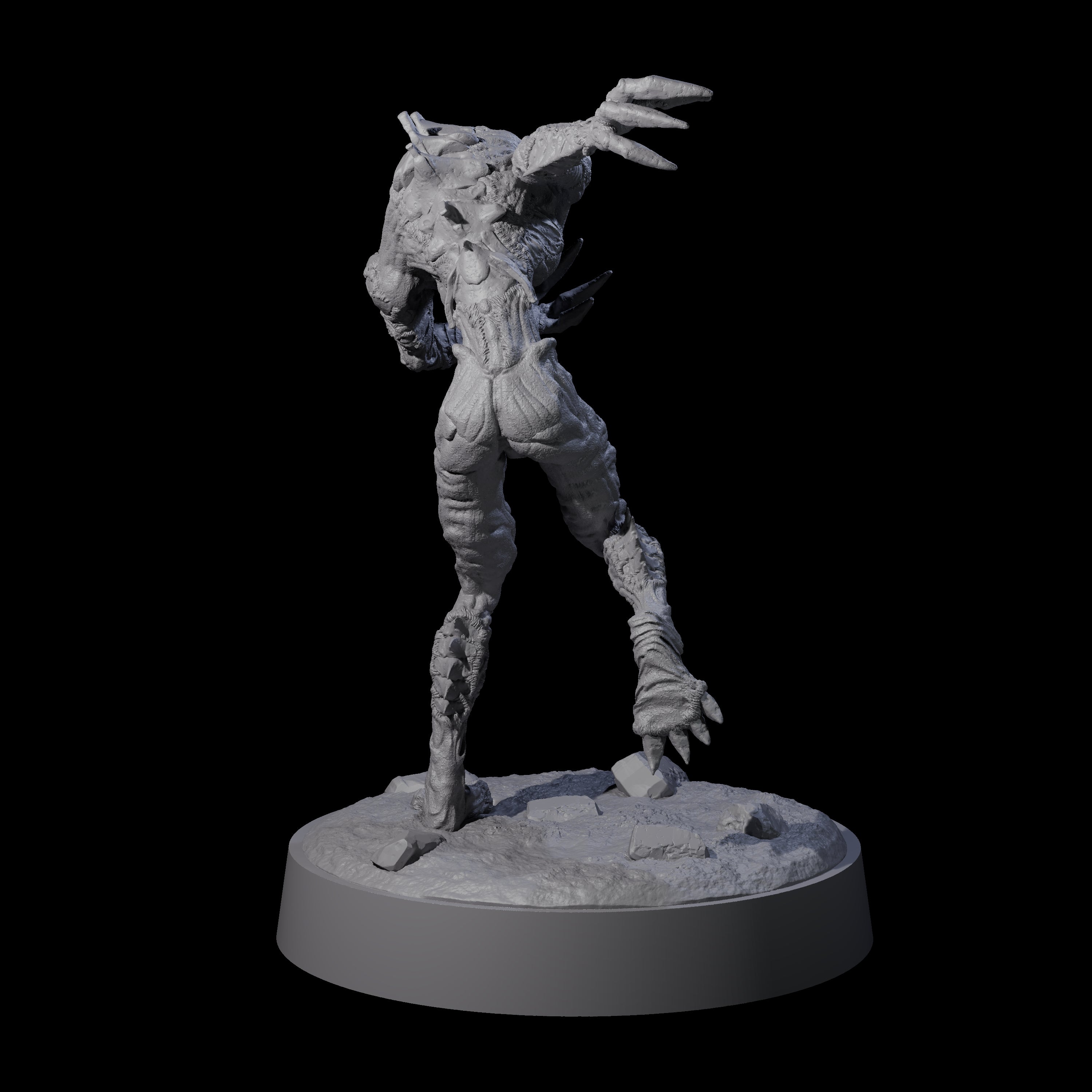 Angry Meenlock C Miniature for Dungeons and Dragons, Pathfinder or other TTRPGs