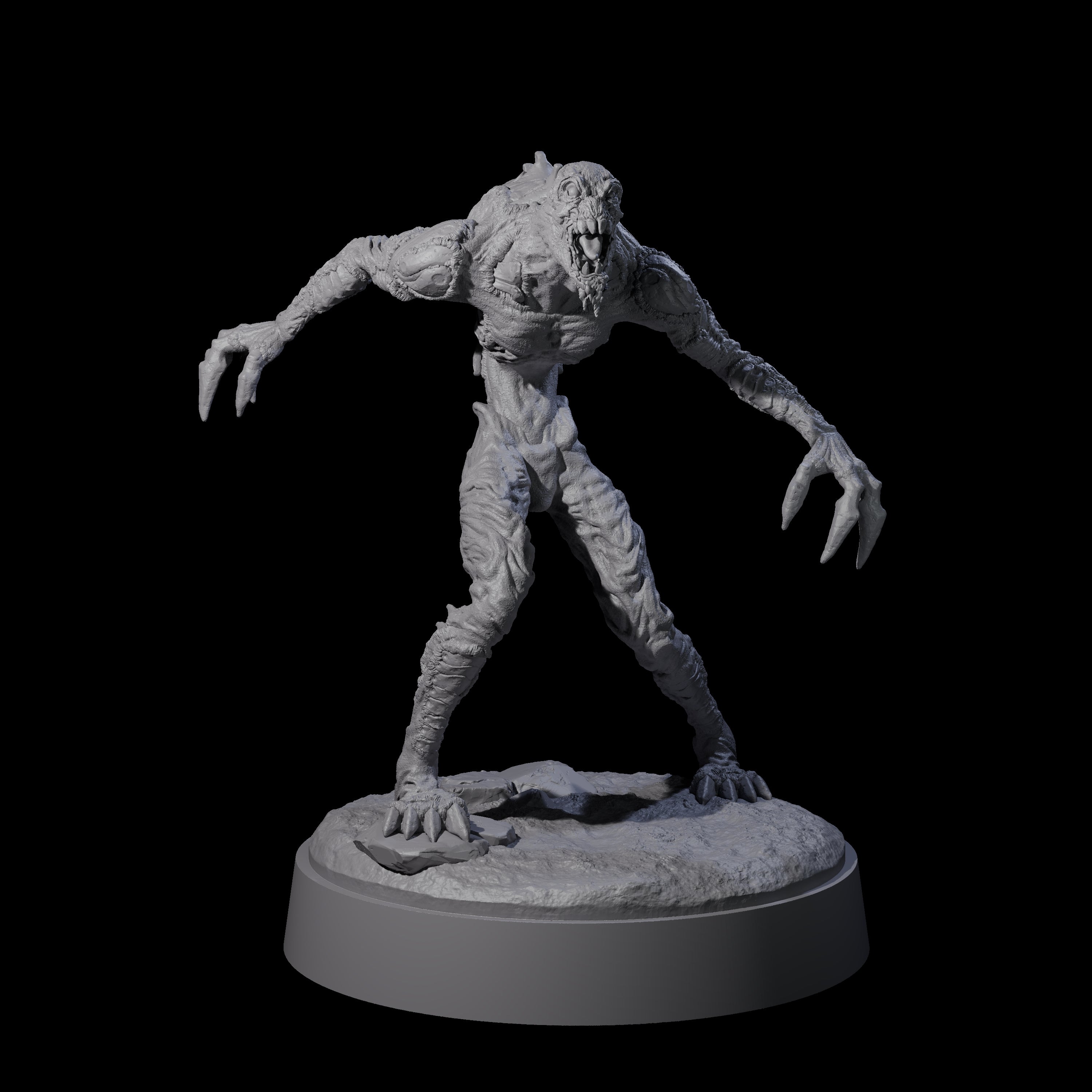 Angry Meenlock E Miniature for Dungeons and Dragons, Pathfinder or other TTRPGs