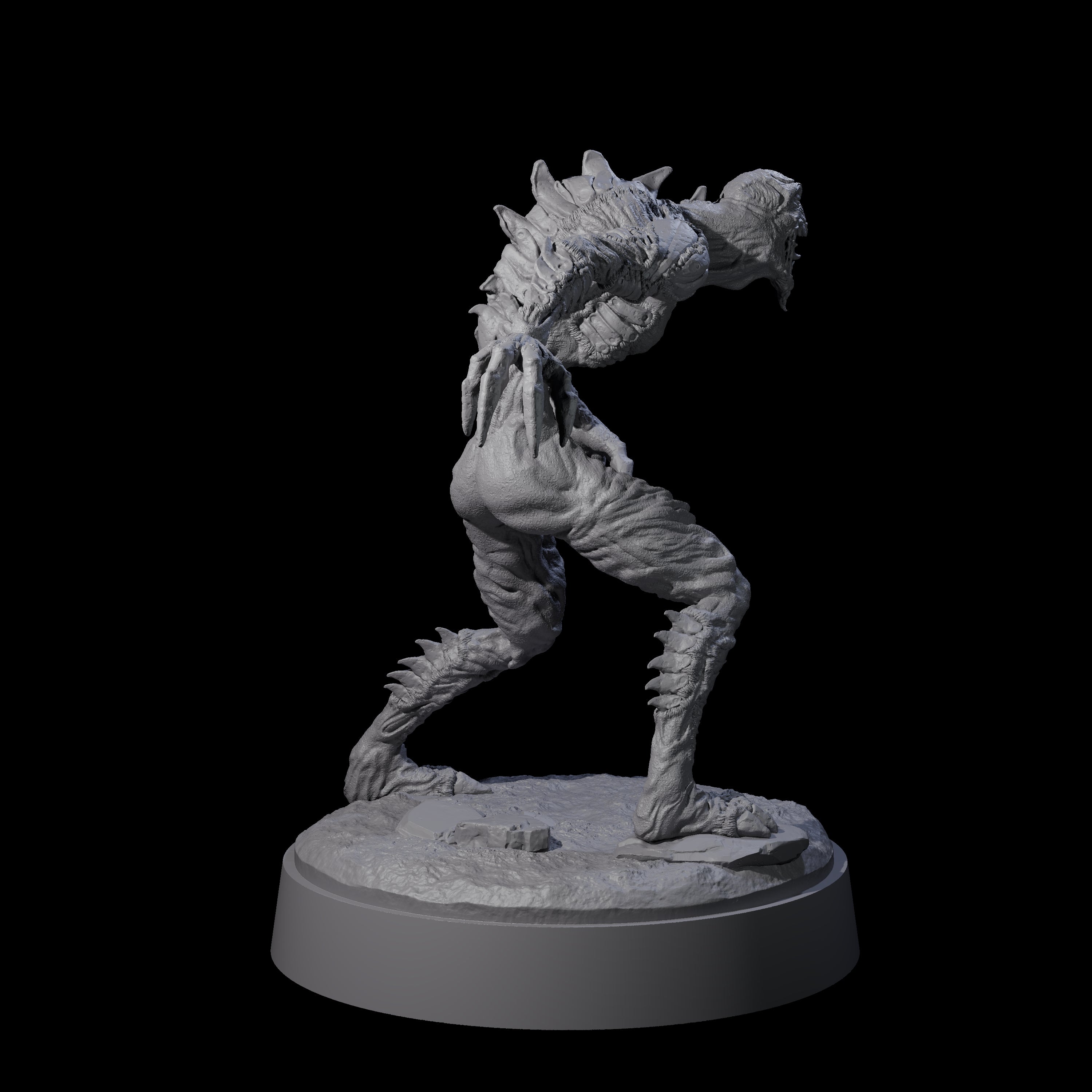 Angry Meenlock E Miniature for Dungeons and Dragons, Pathfinder or other TTRPGs