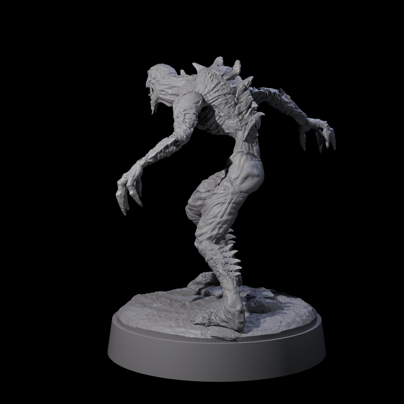 Angry Meenlock E Miniature for Dungeons and Dragons, Pathfinder or other TTRPGs