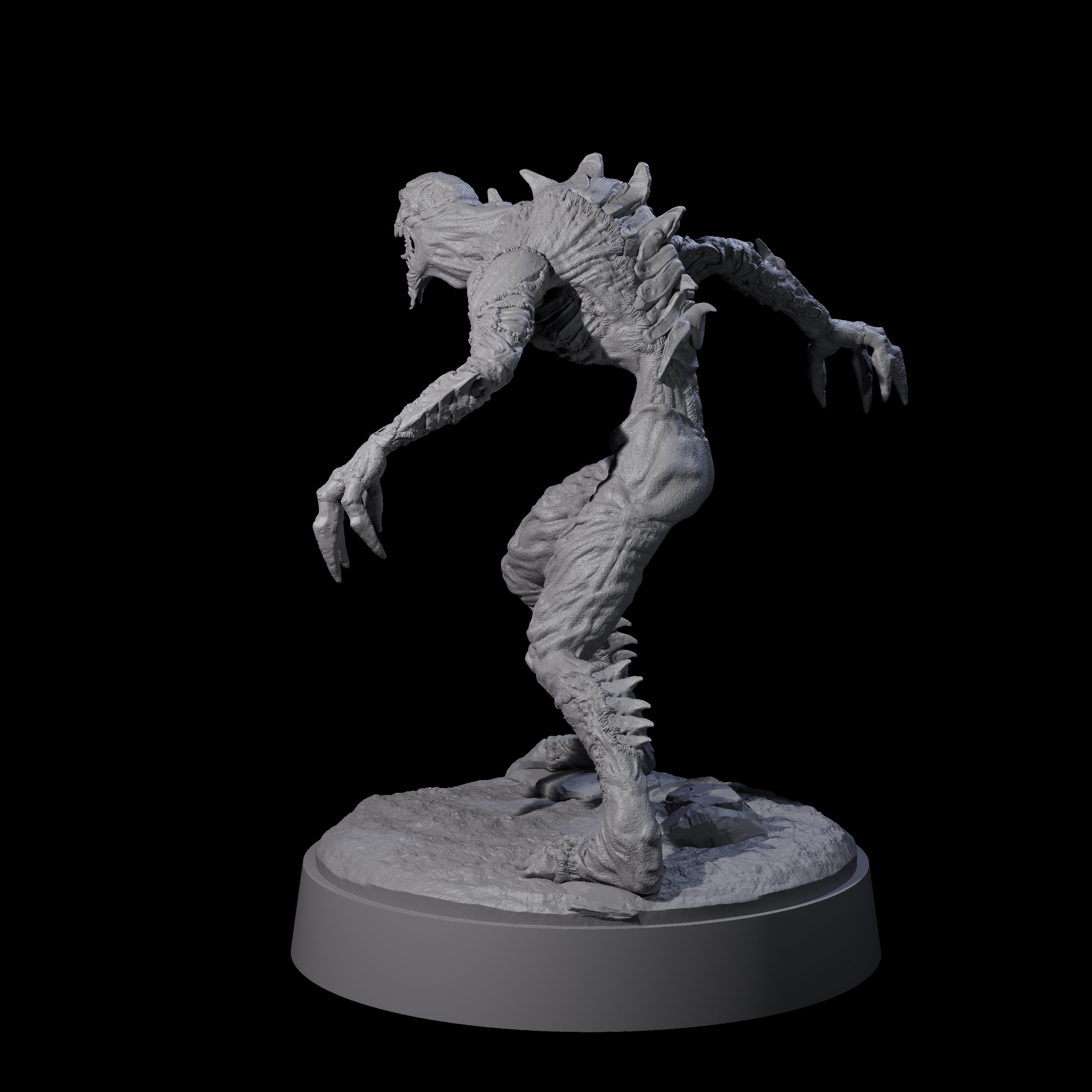 Angry Meenlock E Miniature for Dungeons and Dragons, Pathfinder or other TTRPGs