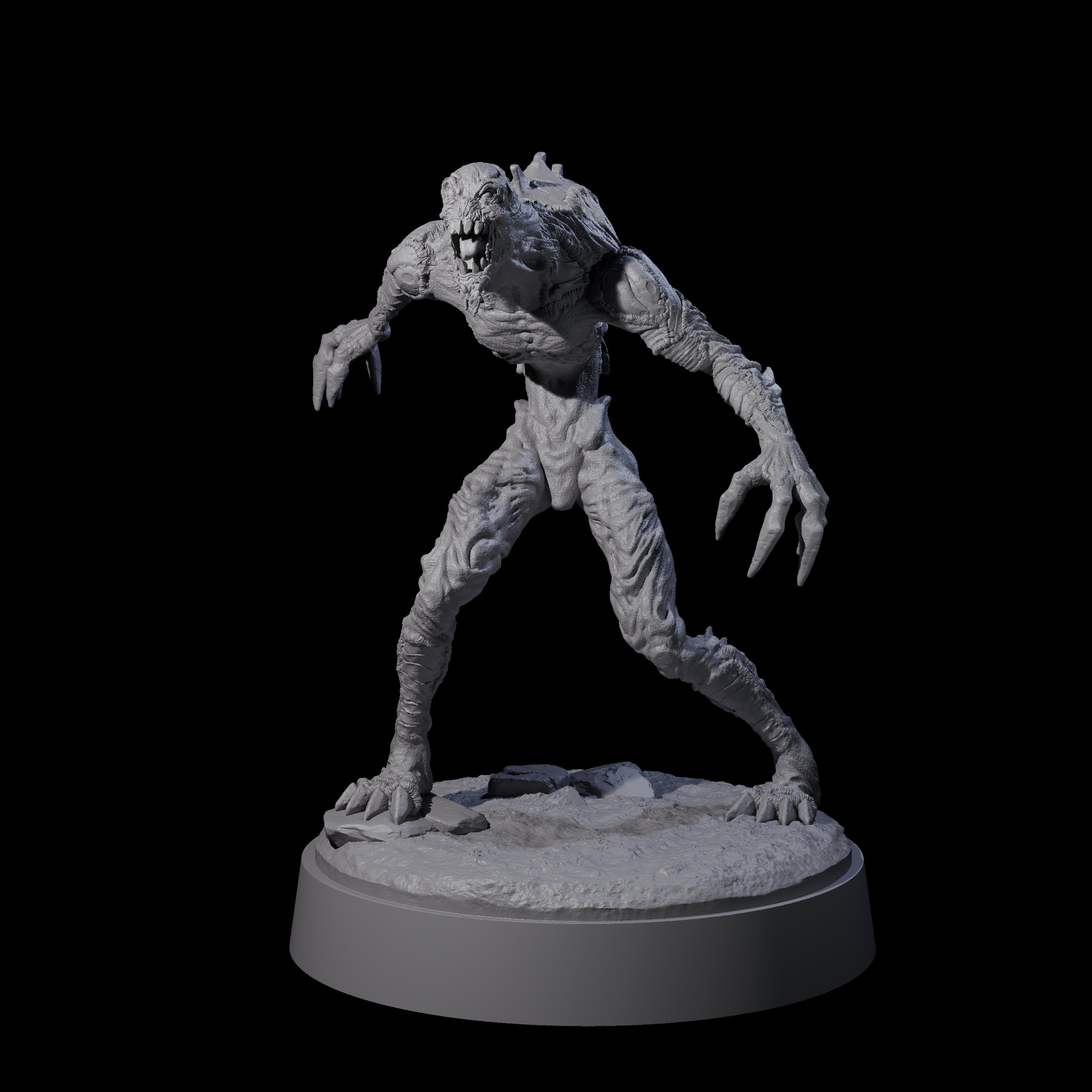 Angry Meenlock E Miniature for Dungeons and Dragons, Pathfinder or other TTRPGs