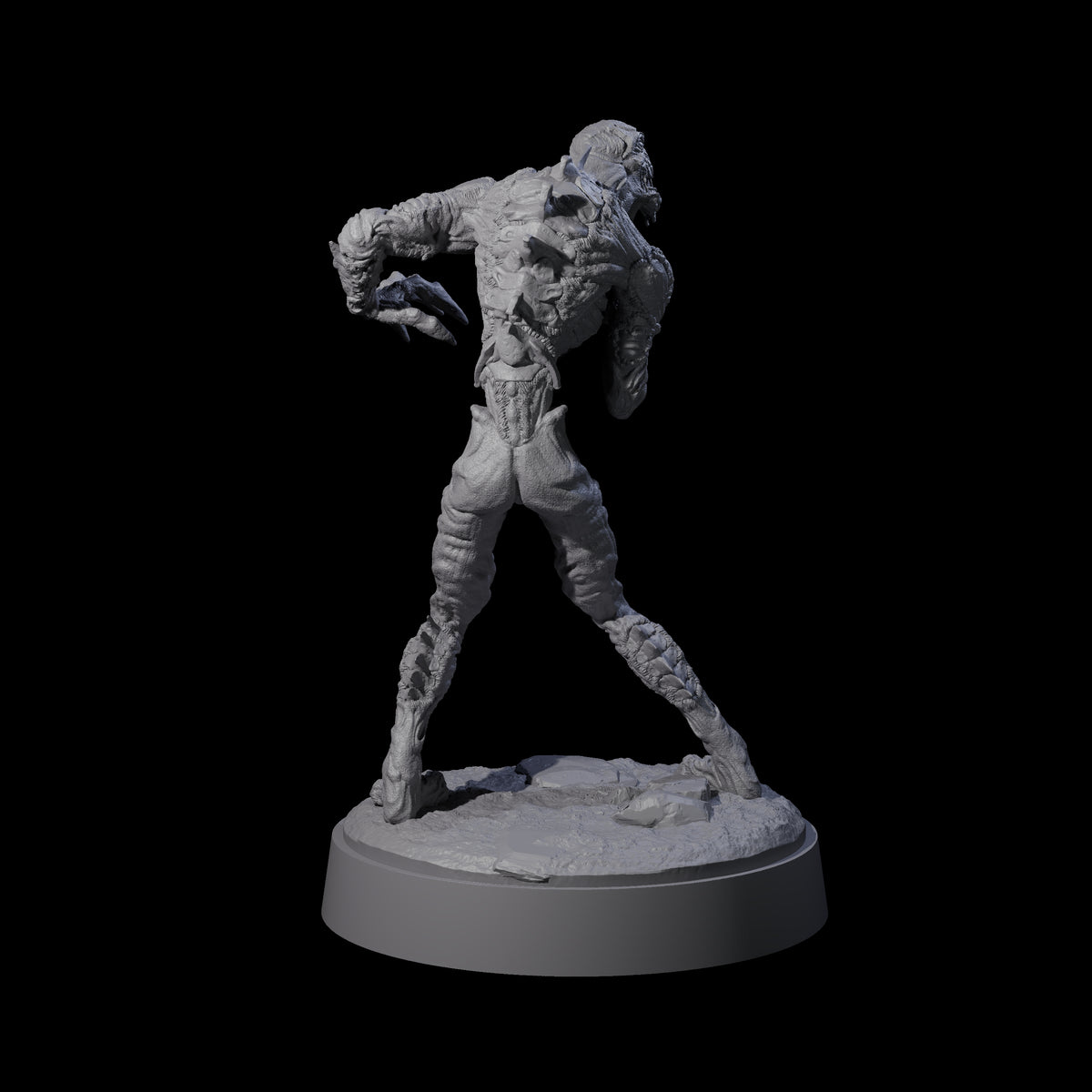 Angry Meenlock F Miniature for Dungeons and Dragons, Pathfinder or other TTRPGs
