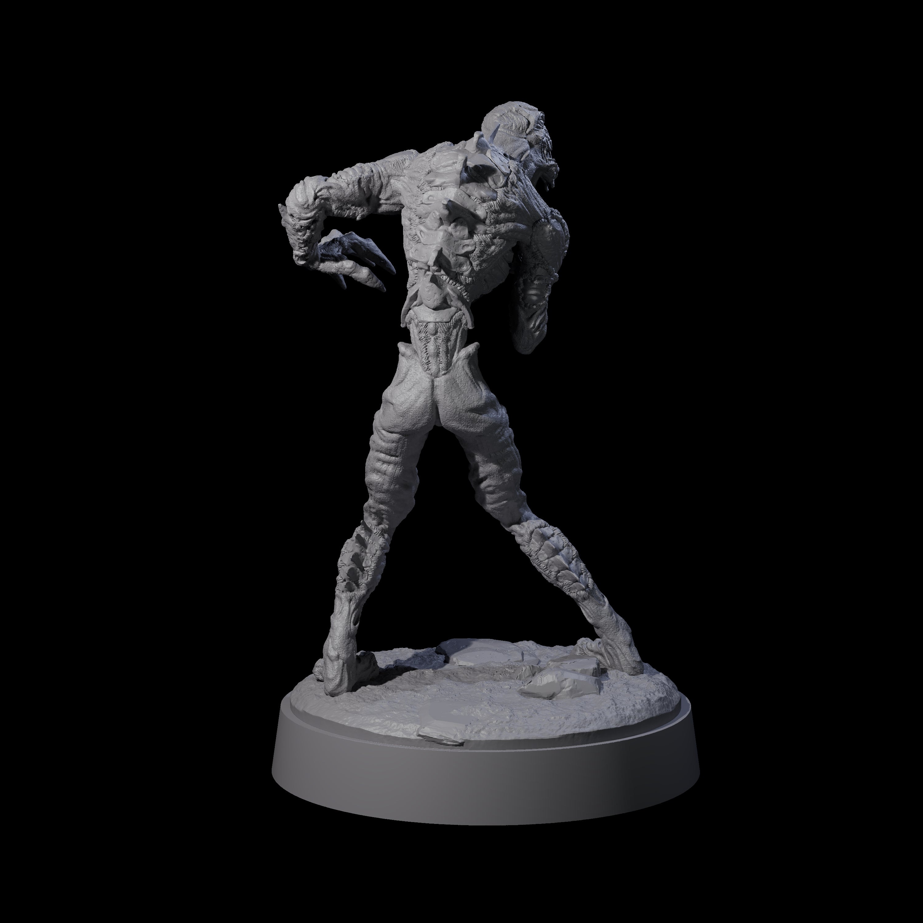 Angry Meenlock F Miniature for Dungeons and Dragons, Pathfinder or other TTRPGs