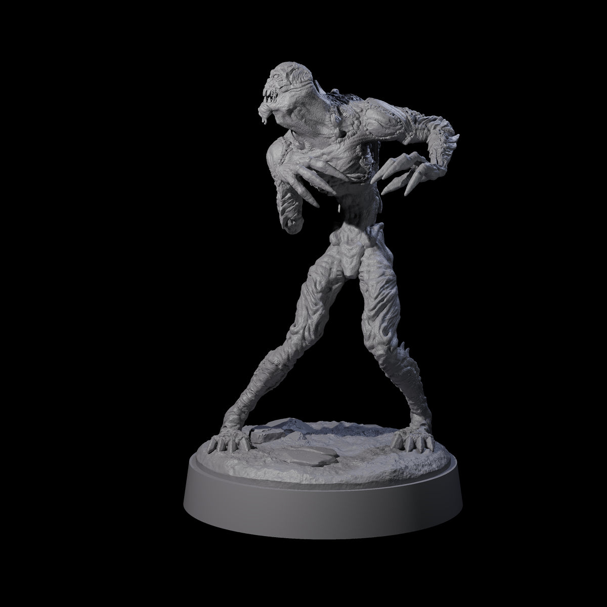 Angry Meenlock F Miniature for Dungeons and Dragons, Pathfinder or other TTRPGs