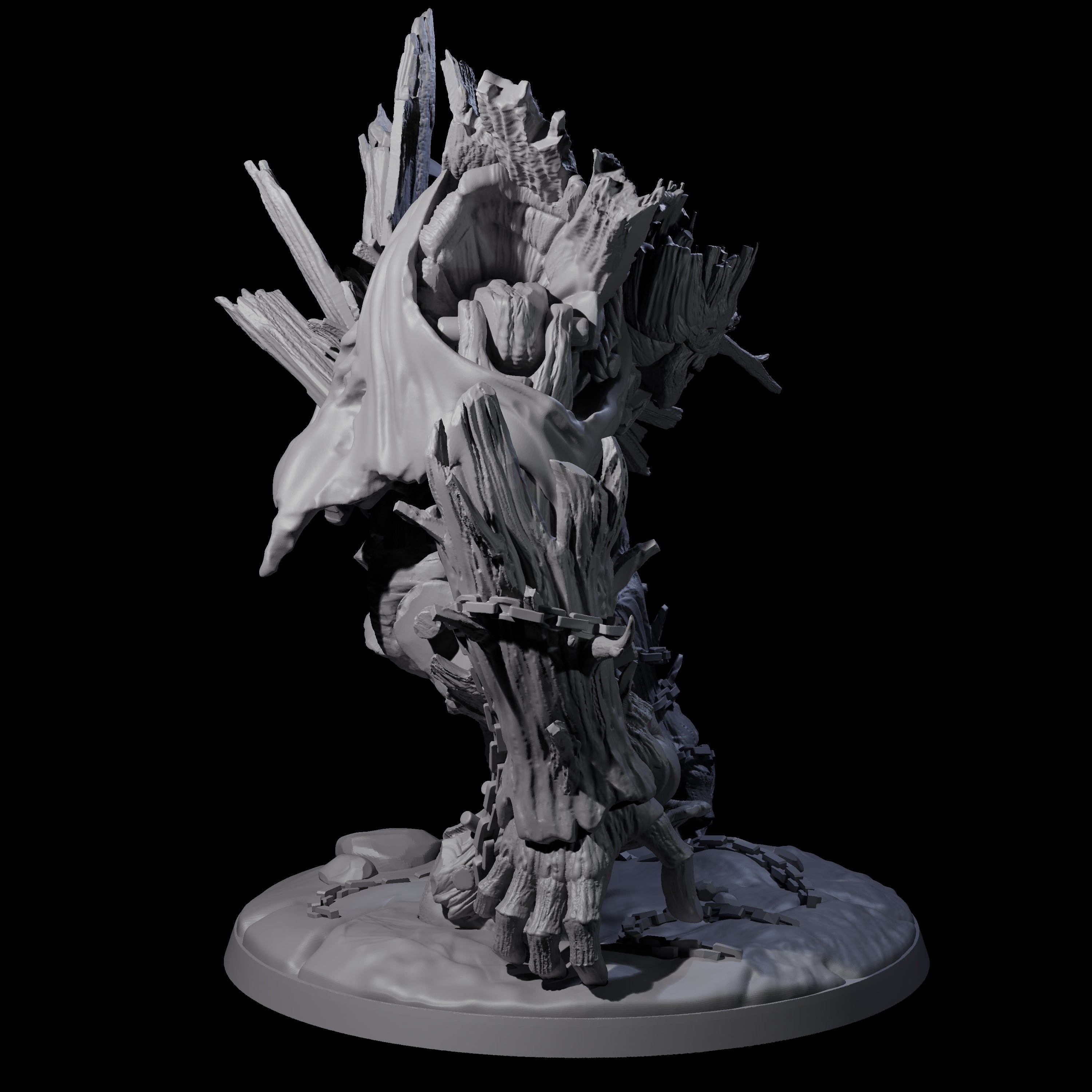 Animated Wooden Construct Miniature for Dungeons and Dragons, Pathfinder or other TTRPGs