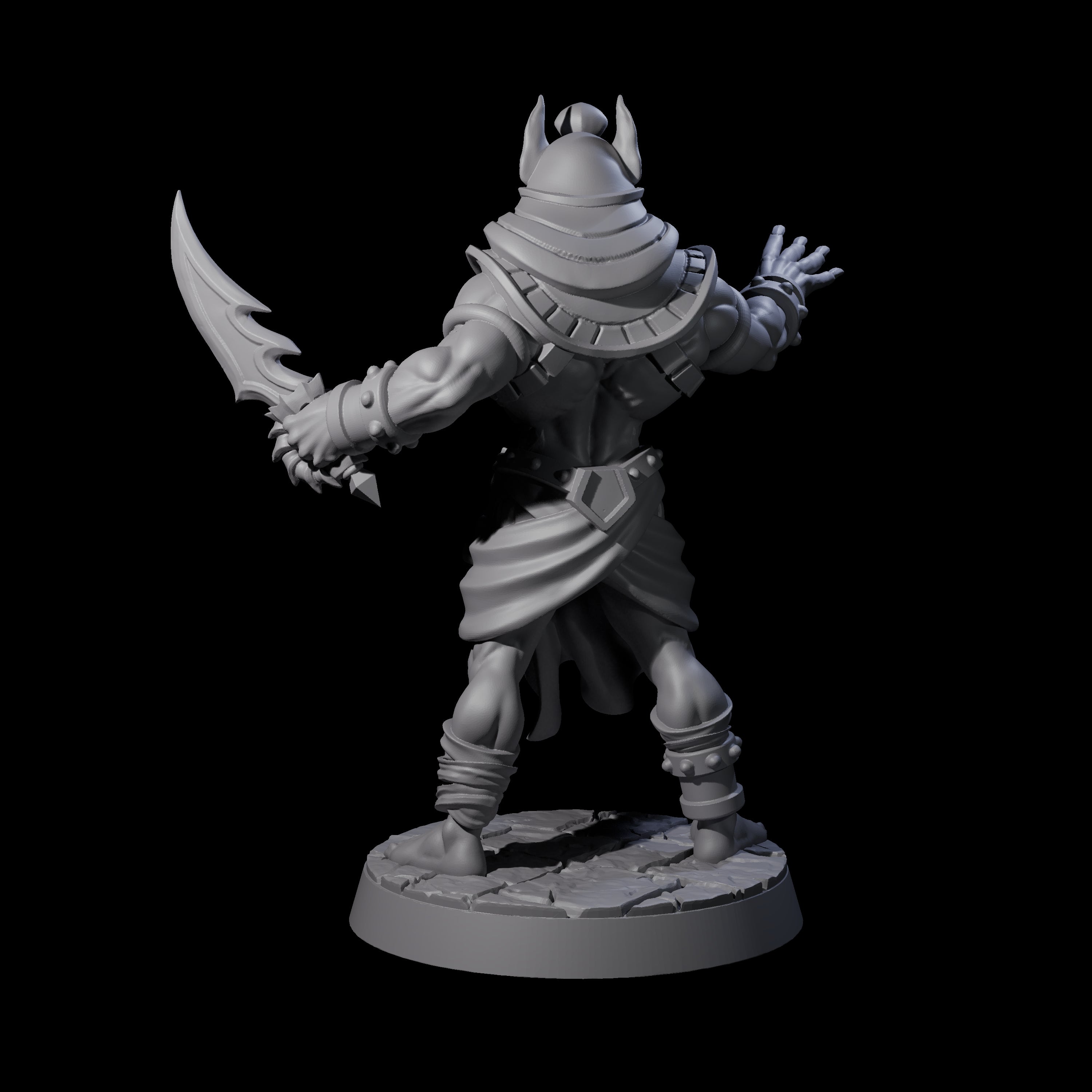 Anubis Guard A Miniature for Dungeons and Dragons, Pathfinder or other TTRPGs