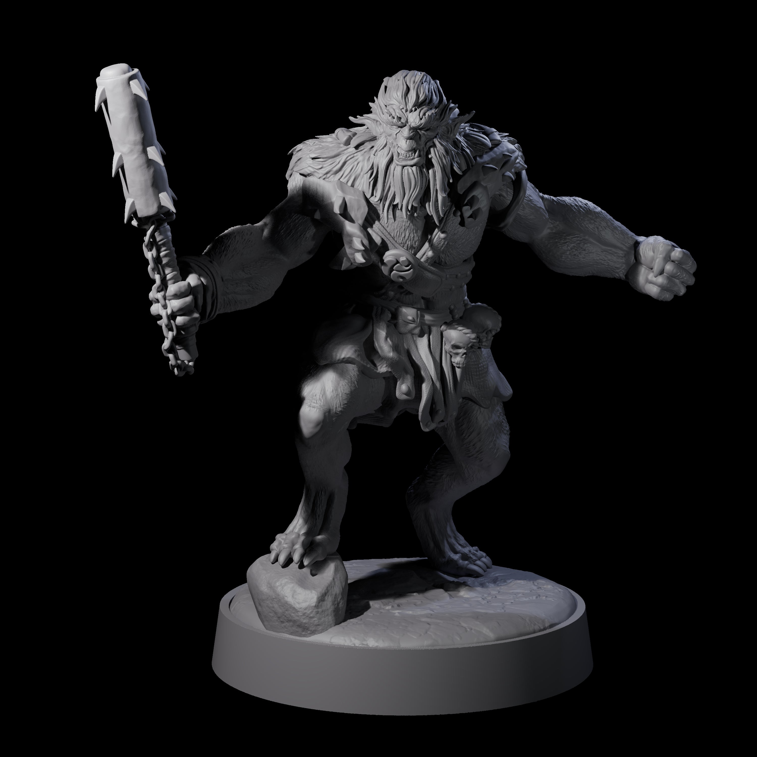 Ape-like Bugbear A Miniature for Dungeons and Dragons, Pathfinder or other TTRPGs