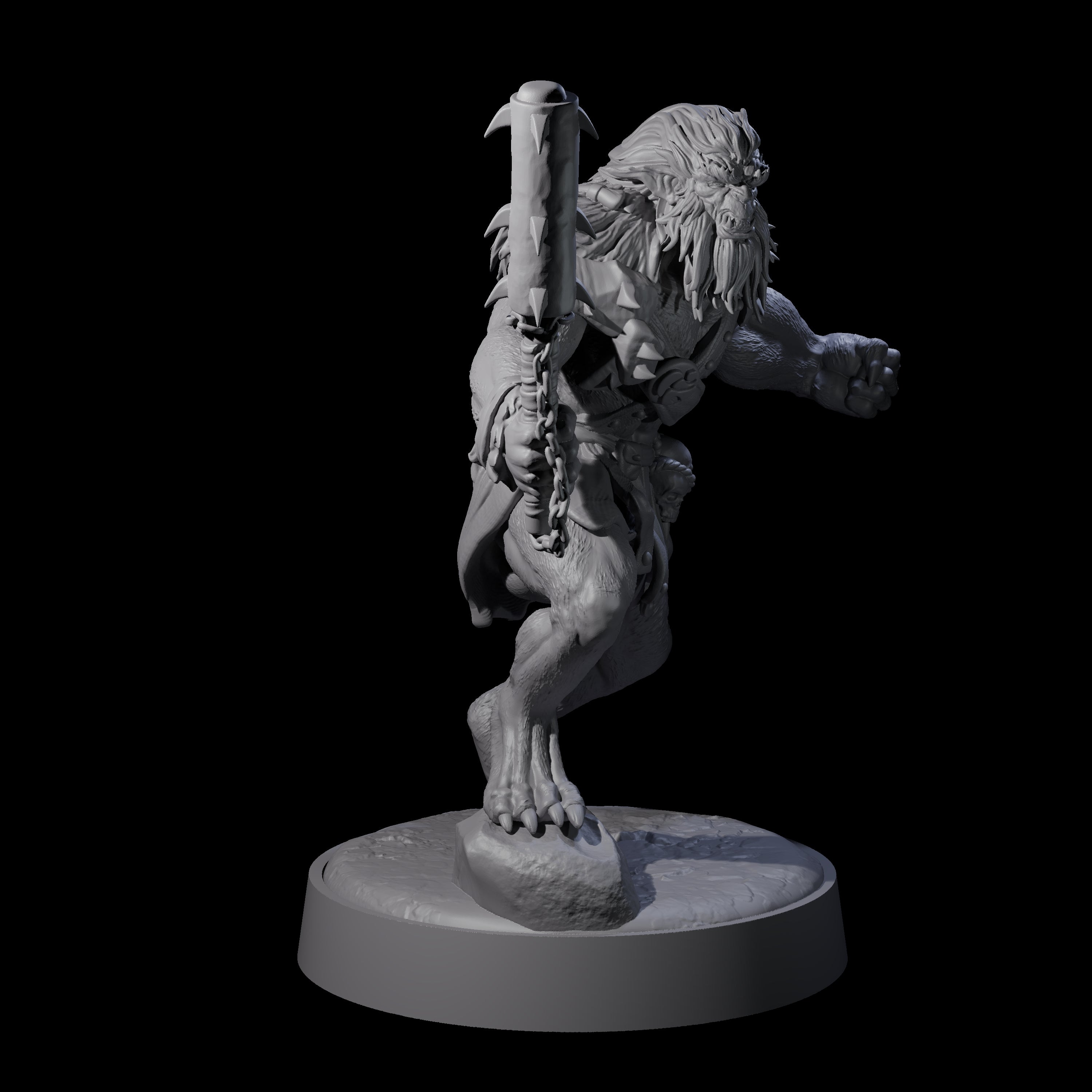 Ape-like Bugbear A Miniature for Dungeons and Dragons, Pathfinder or other TTRPGs
