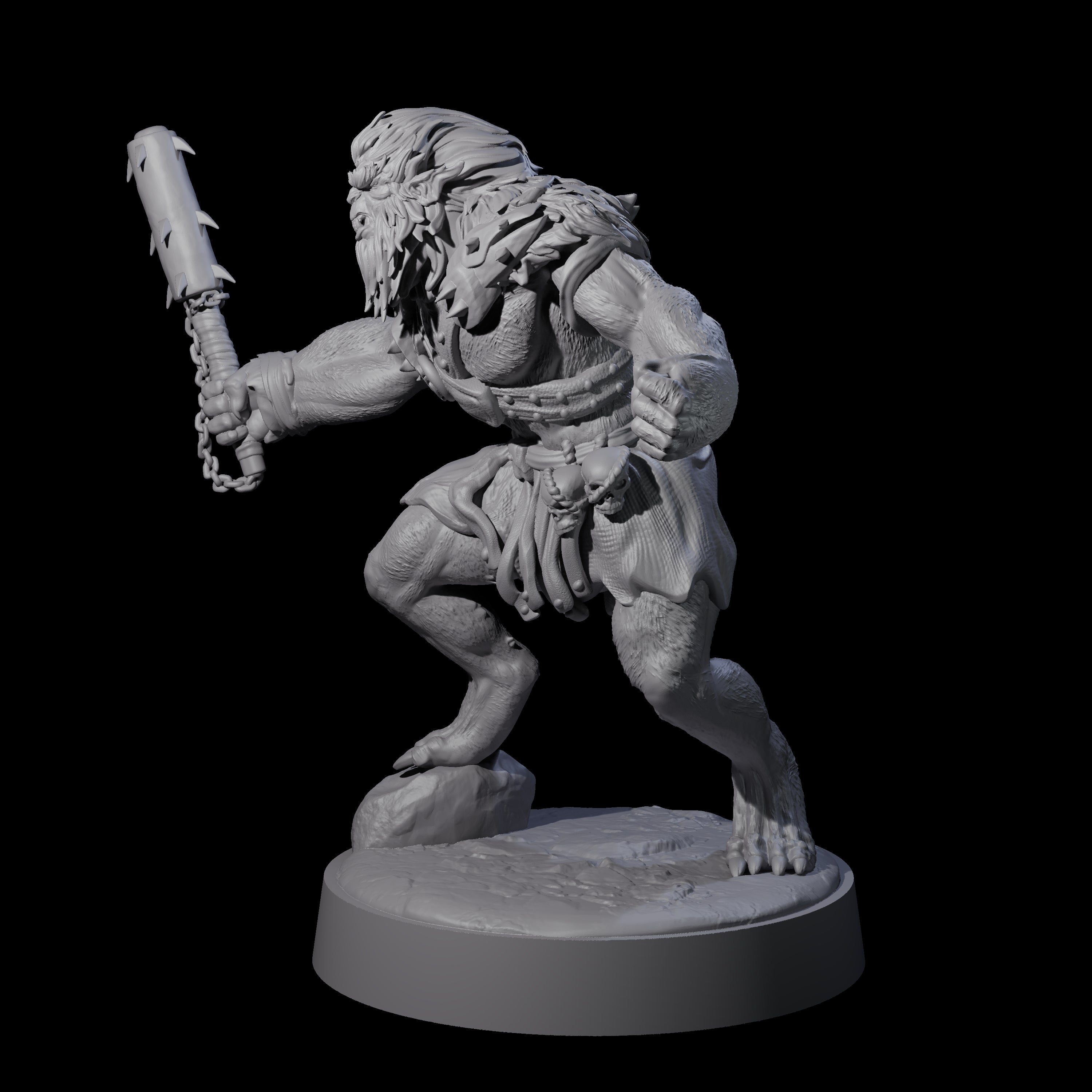 Ape-like Bugbear A Miniature for Dungeons and Dragons, Pathfinder or other TTRPGs