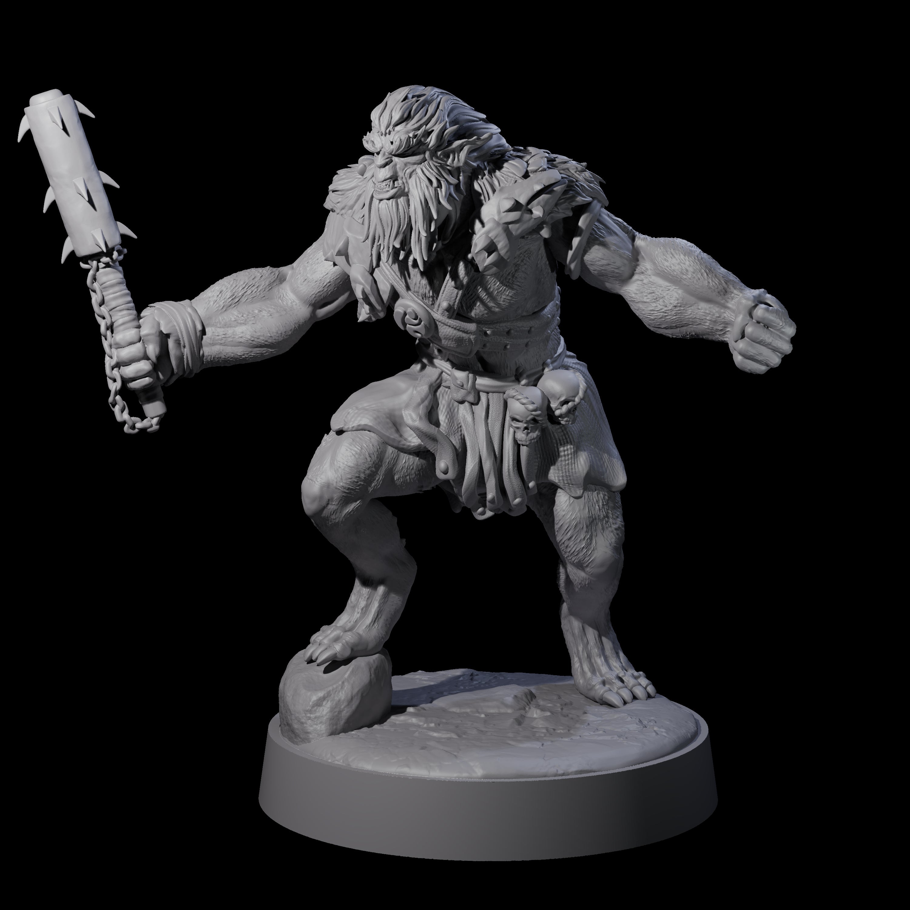 Ape-like Bugbear A Miniature for Dungeons and Dragons, Pathfinder or other TTRPGs