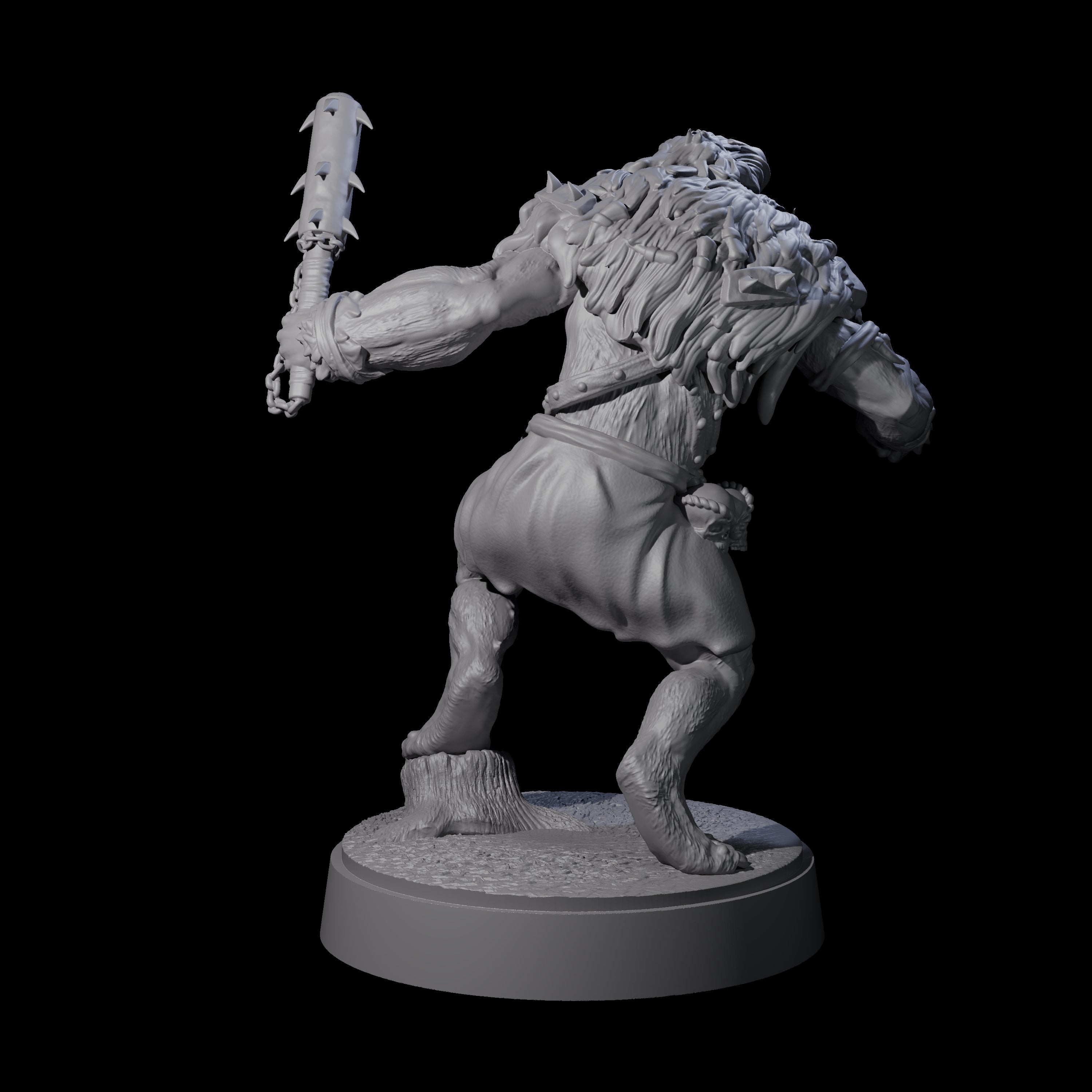 Ape-like Bugbear B Miniature for Dungeons and Dragons, Pathfinder or other TTRPGs