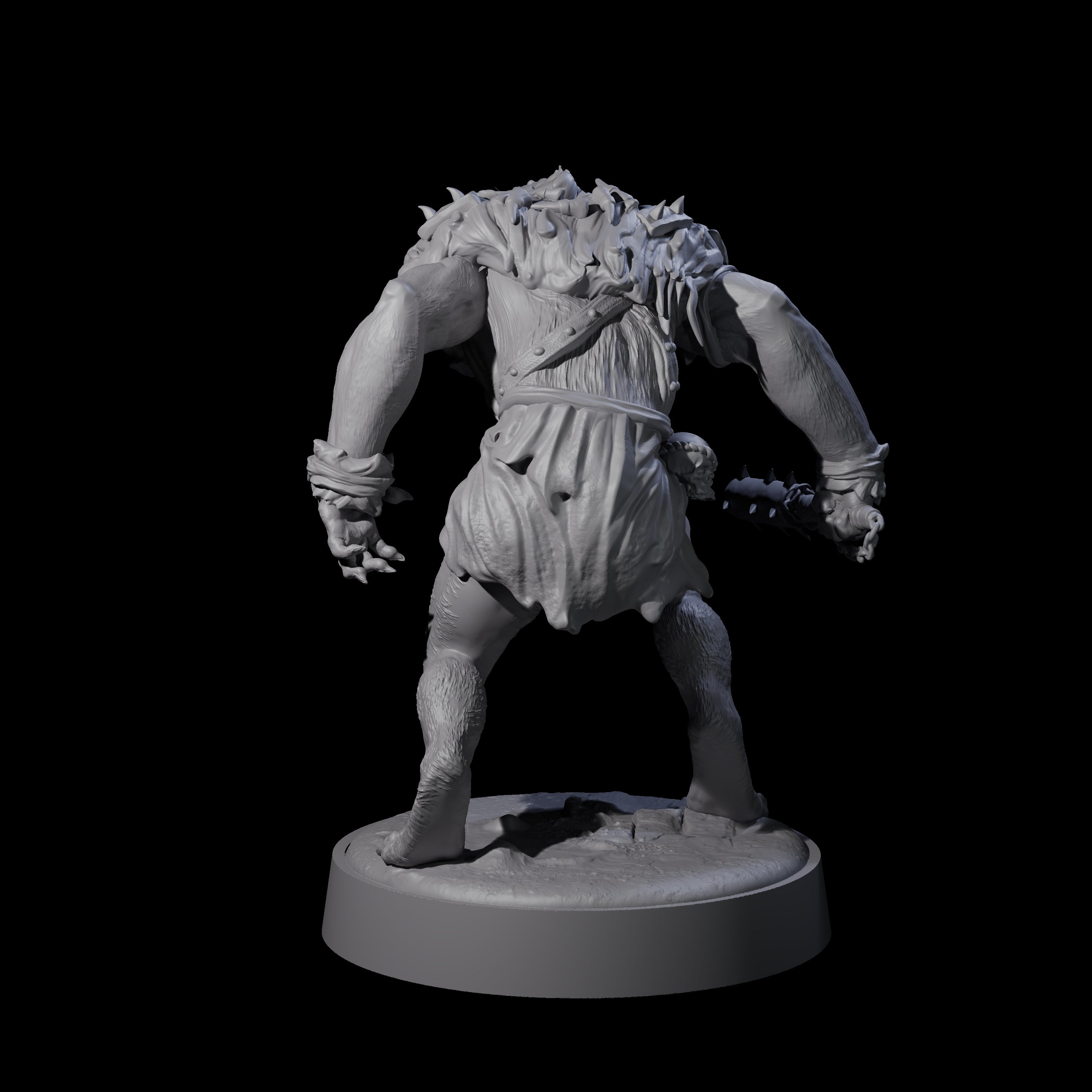 Ape-like Bugbear C Miniature for Dungeons and Dragons, Pathfinder or other TTRPGs