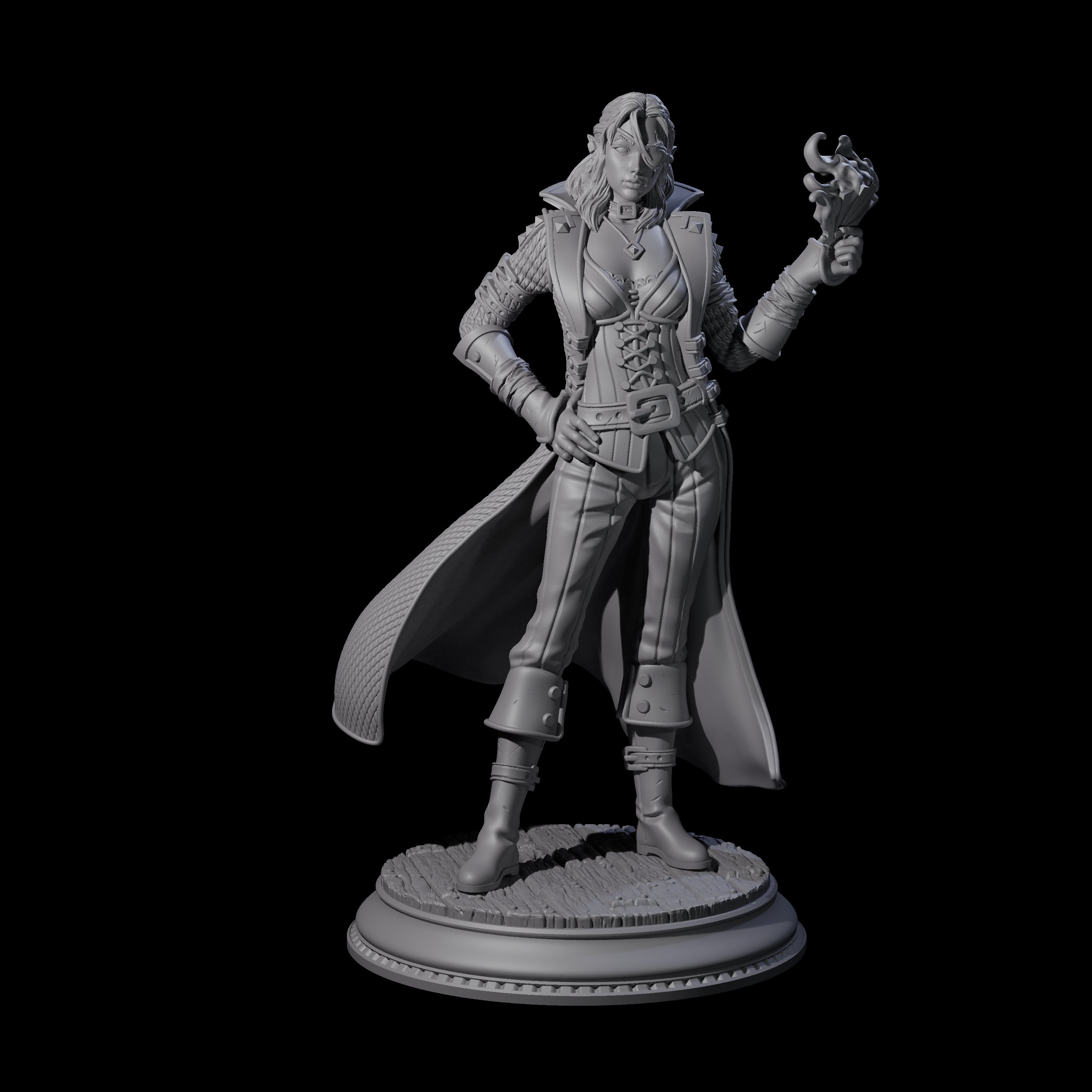 Arcane Playing Card Trickster Miniature for Dungeons and Dragons, Pathfinder or other TTRPGs