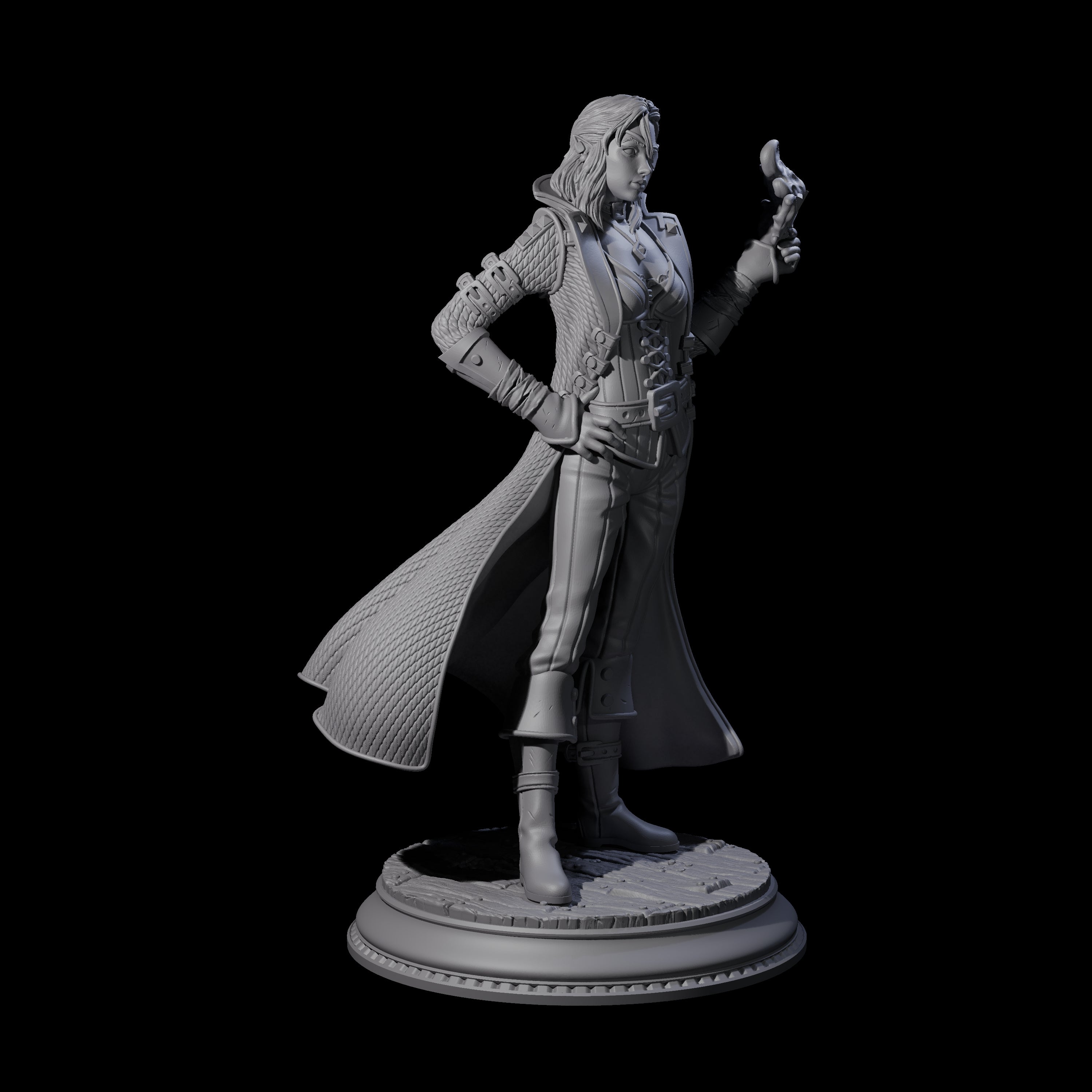 Arcane Playing Card Trickster Miniature for Dungeons and Dragons, Pathfinder or other TTRPGs
