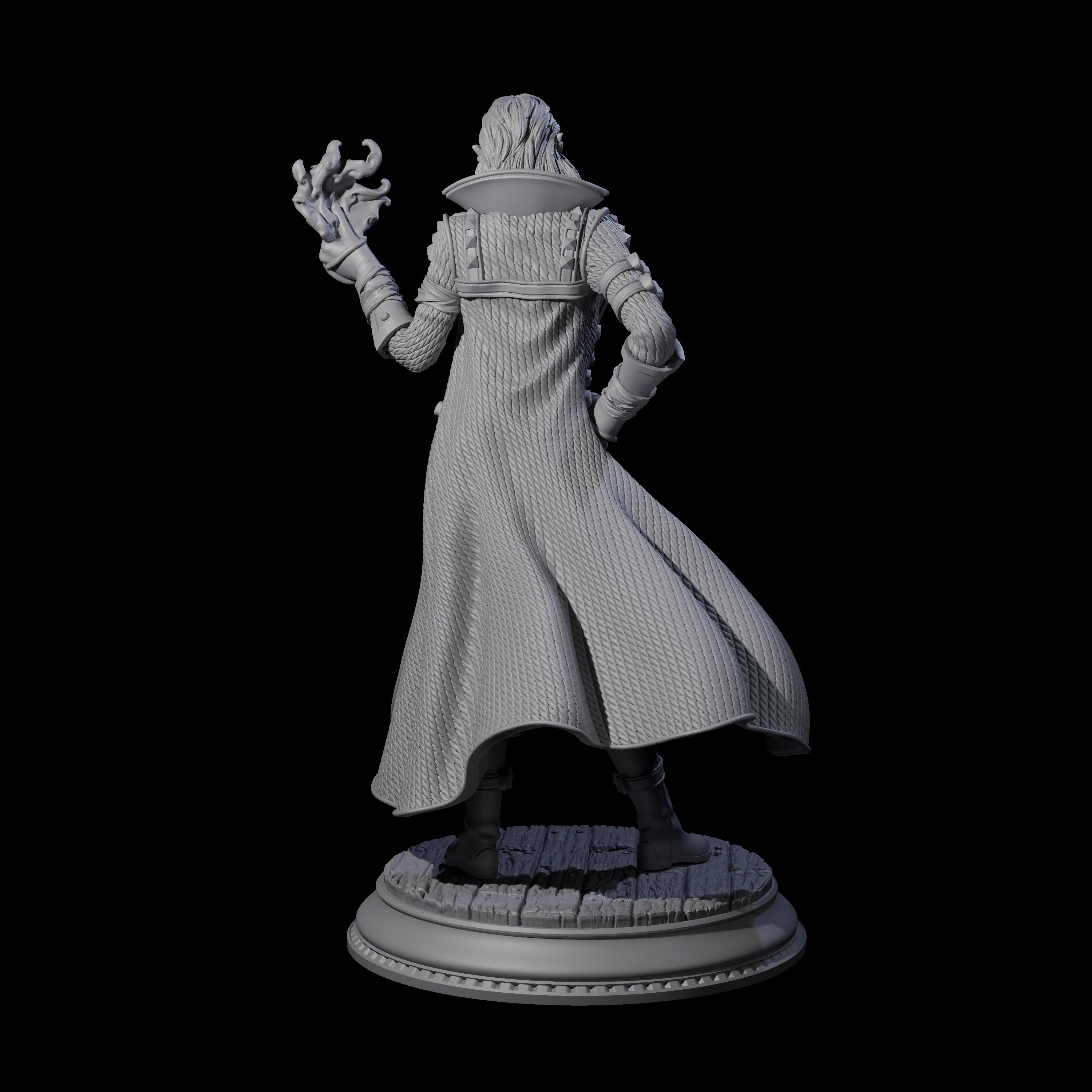 Arcane Playing Card Trickster Miniature for Dungeons and Dragons, Pathfinder or other TTRPGs