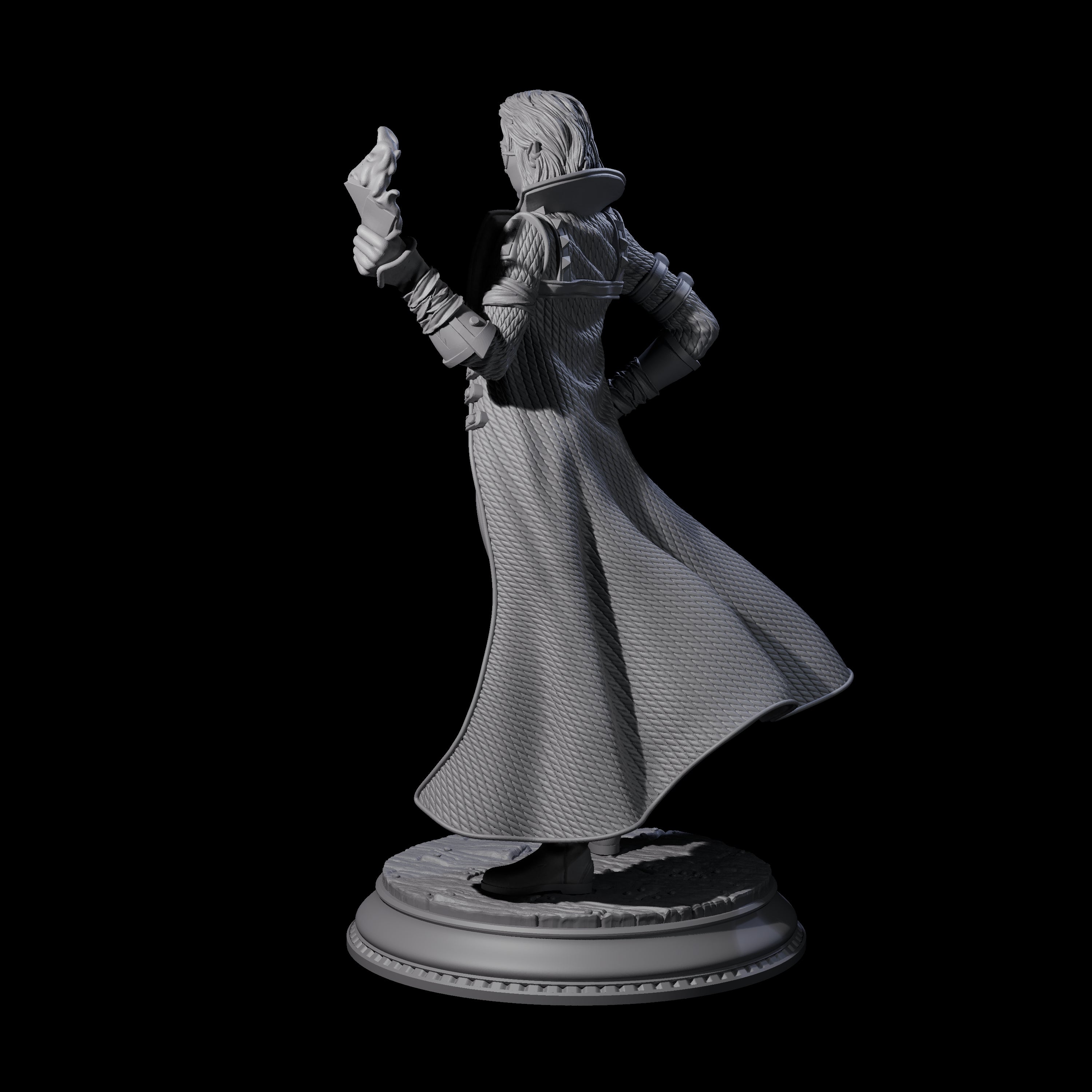 Arcane Playing Card Trickster Miniature for Dungeons and Dragons, Pathfinder or other TTRPGs