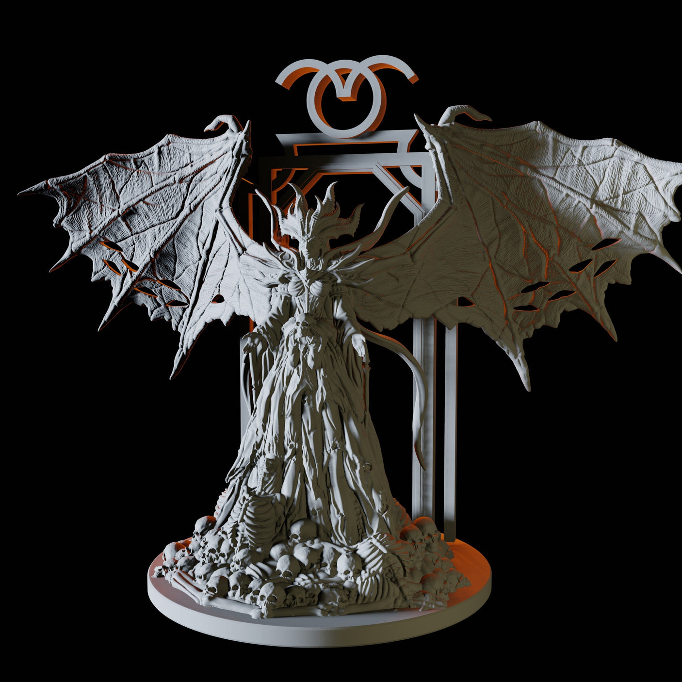 Arch Devil Miniature for Dungeons and Dragons, Pathfinder or other TTRPGs