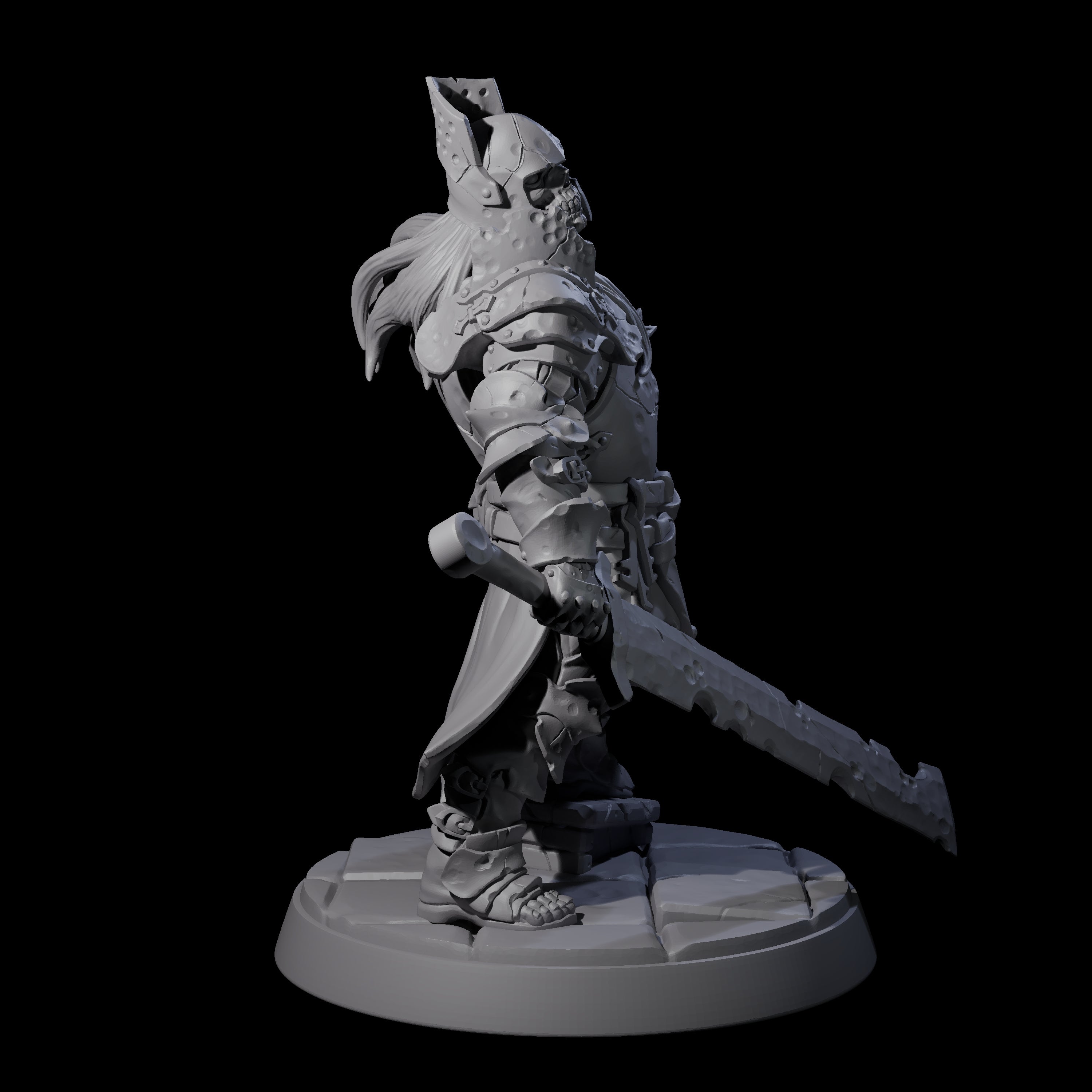 Armed Menacing Zombie Archer Miniature for Dungeons and Dragons, Pathfinder or other TTRPGs
