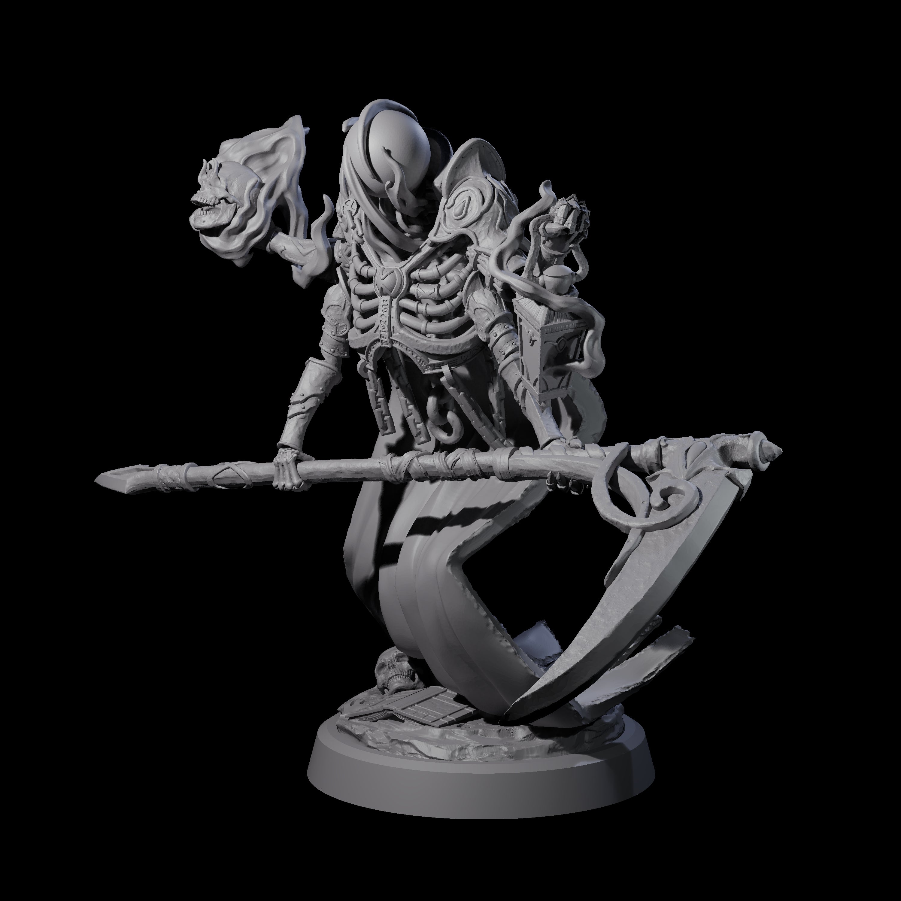 Attendant Ossuary Theurge A Miniature for Dungeons and Dragons, Pathfinder or other TTRPGs