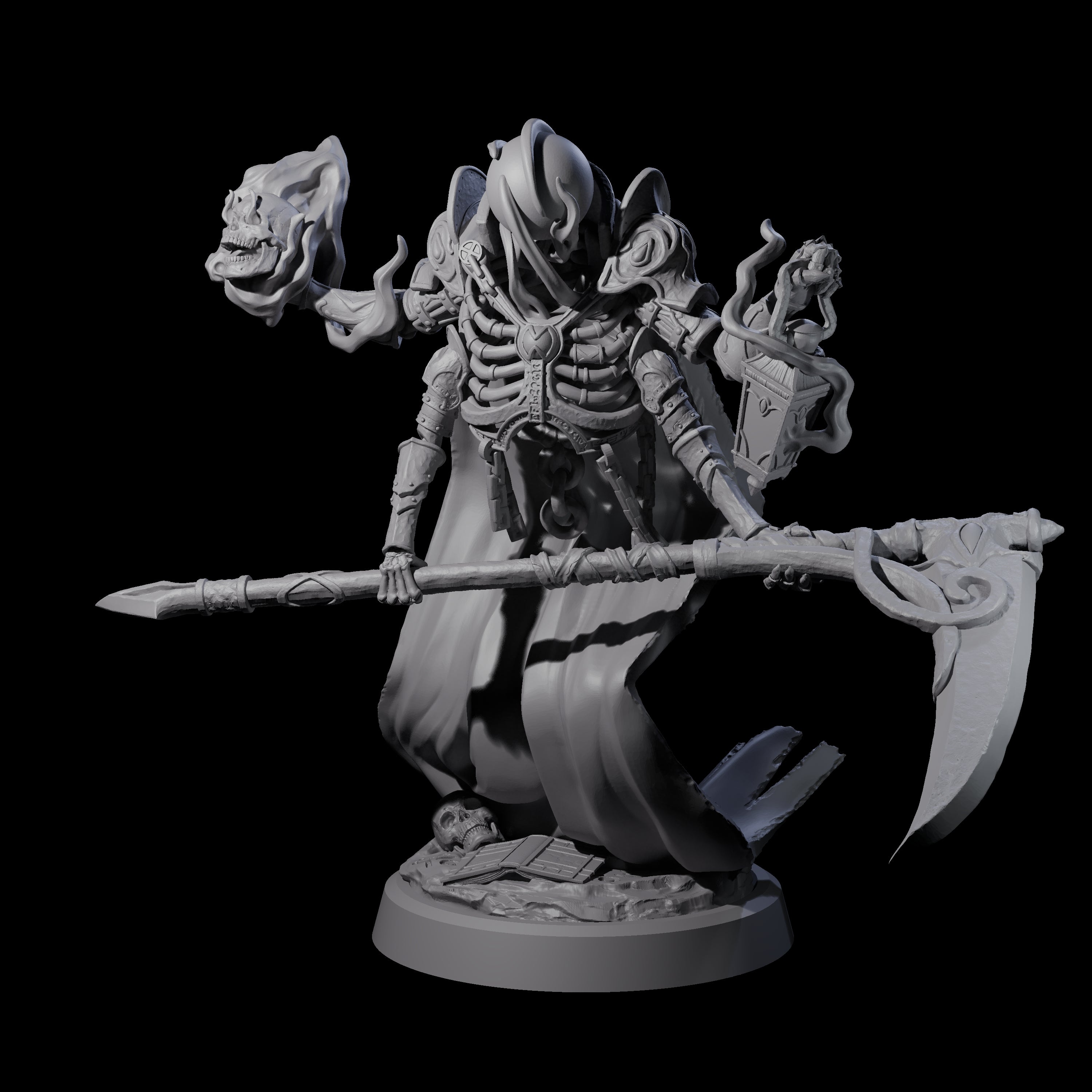 Attendant Ossuary Theurge A Miniature for Dungeons and Dragons, Pathfinder or other TTRPGs