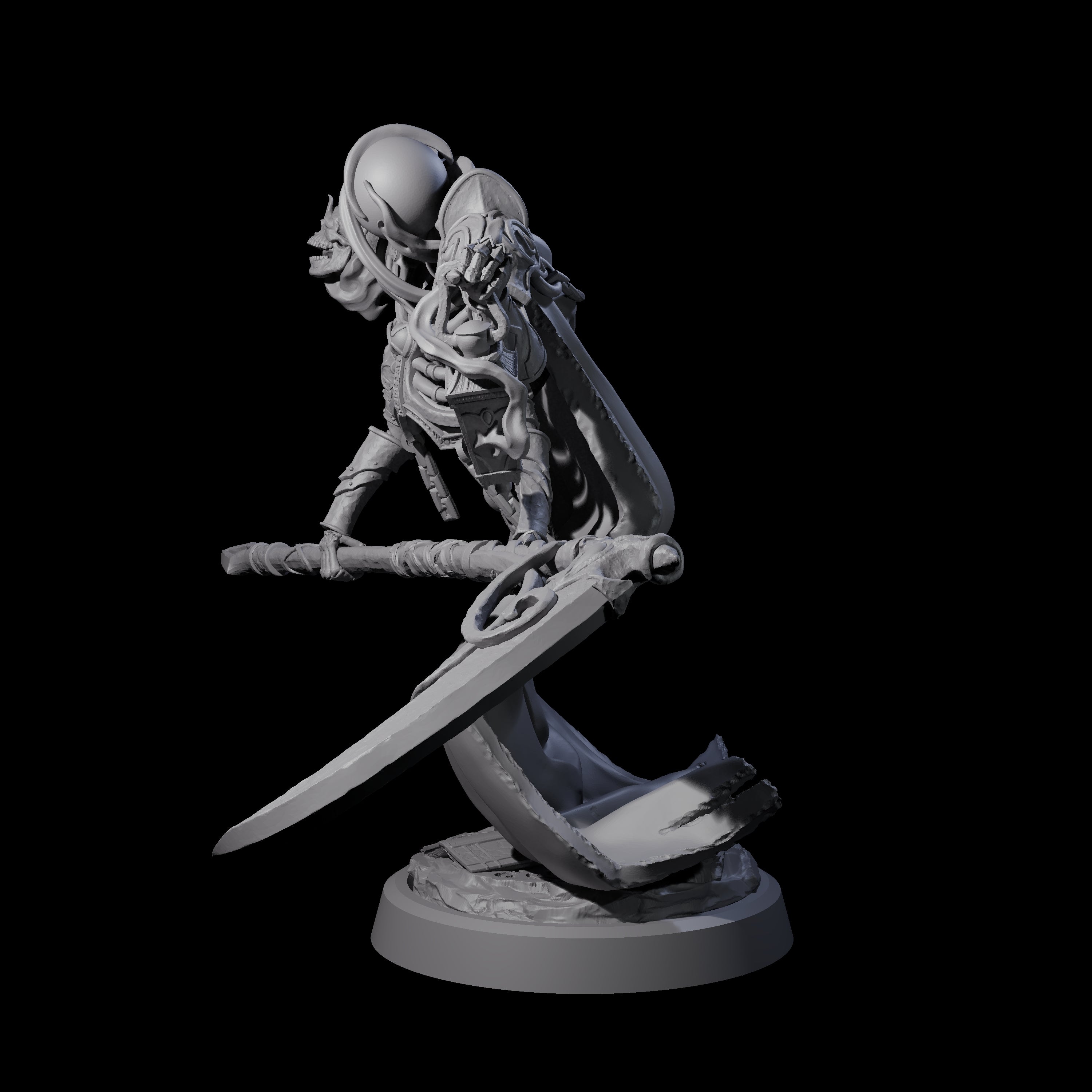 Attendant Ossuary Theurge A Miniature for Dungeons and Dragons, Pathfinder or other TTRPGs