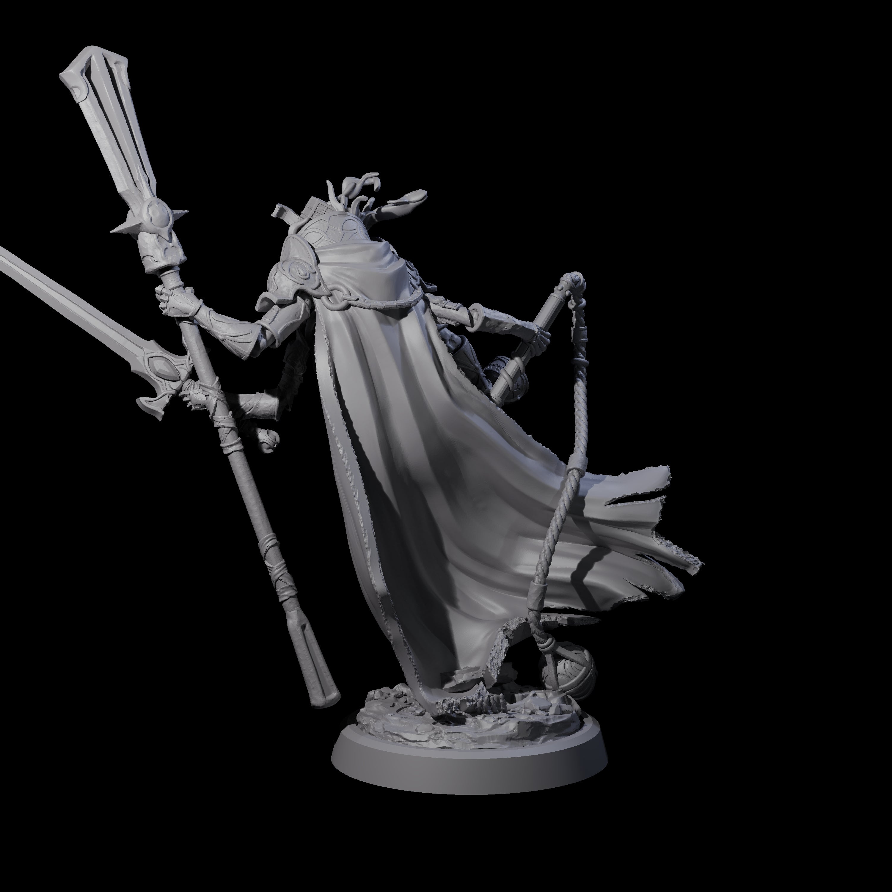 Attendant Ossuary Theurge B Miniature for Dungeons and Dragons, Pathfinder or other TTRPGs