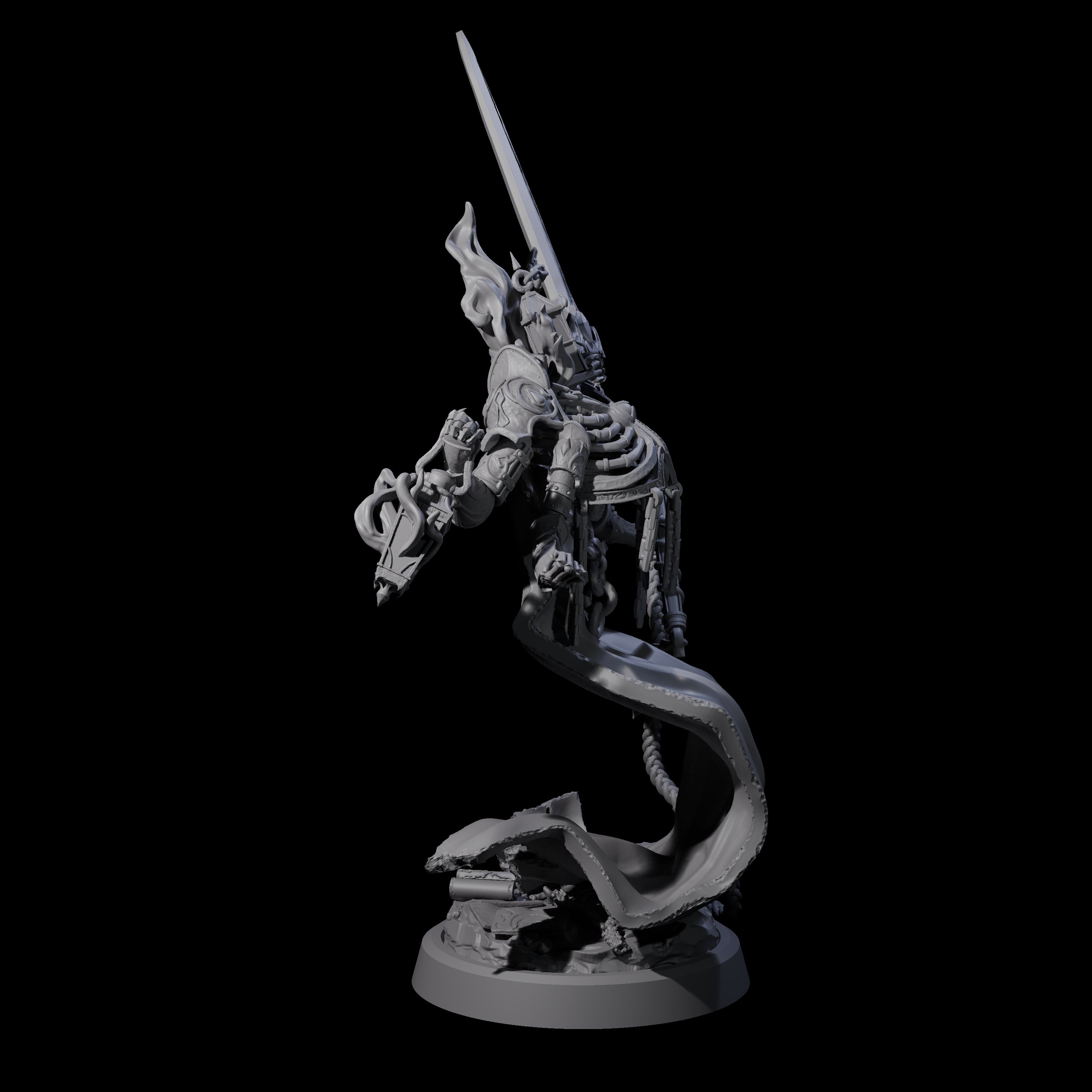 Attendant Ossuary Theurge C Miniature for Dungeons and Dragons, Pathfinder or other TTRPGs