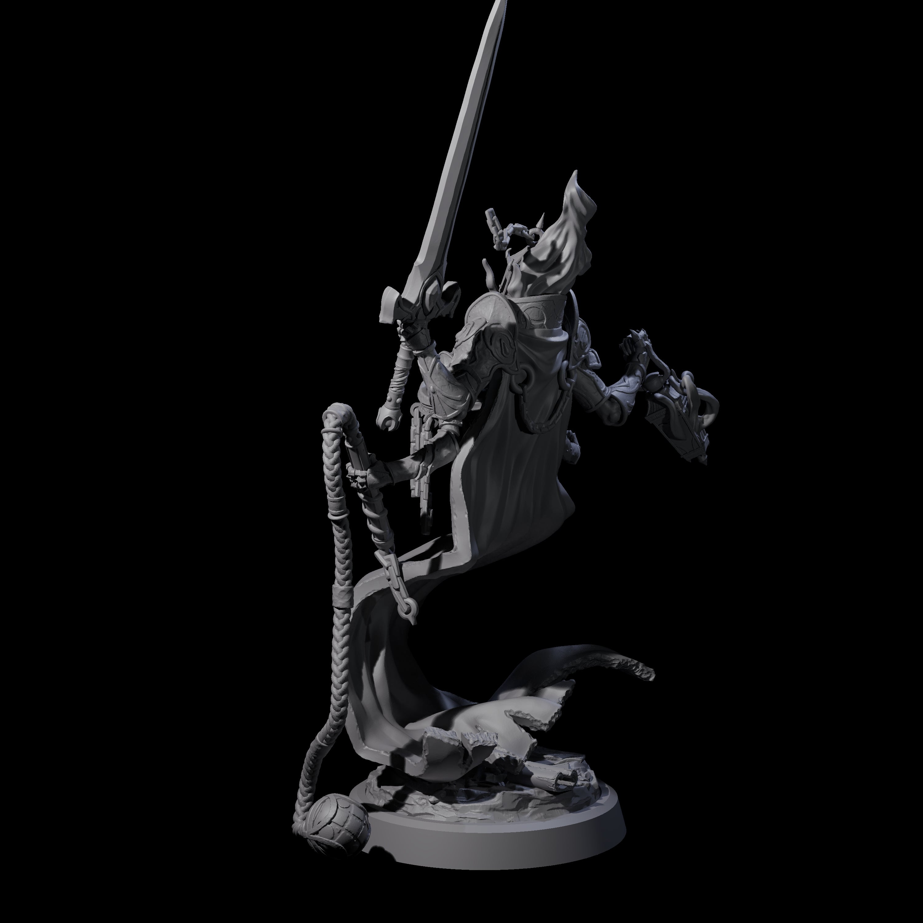 Attendant Ossuary Theurge C Miniature for Dungeons and Dragons, Pathfinder or other TTRPGs