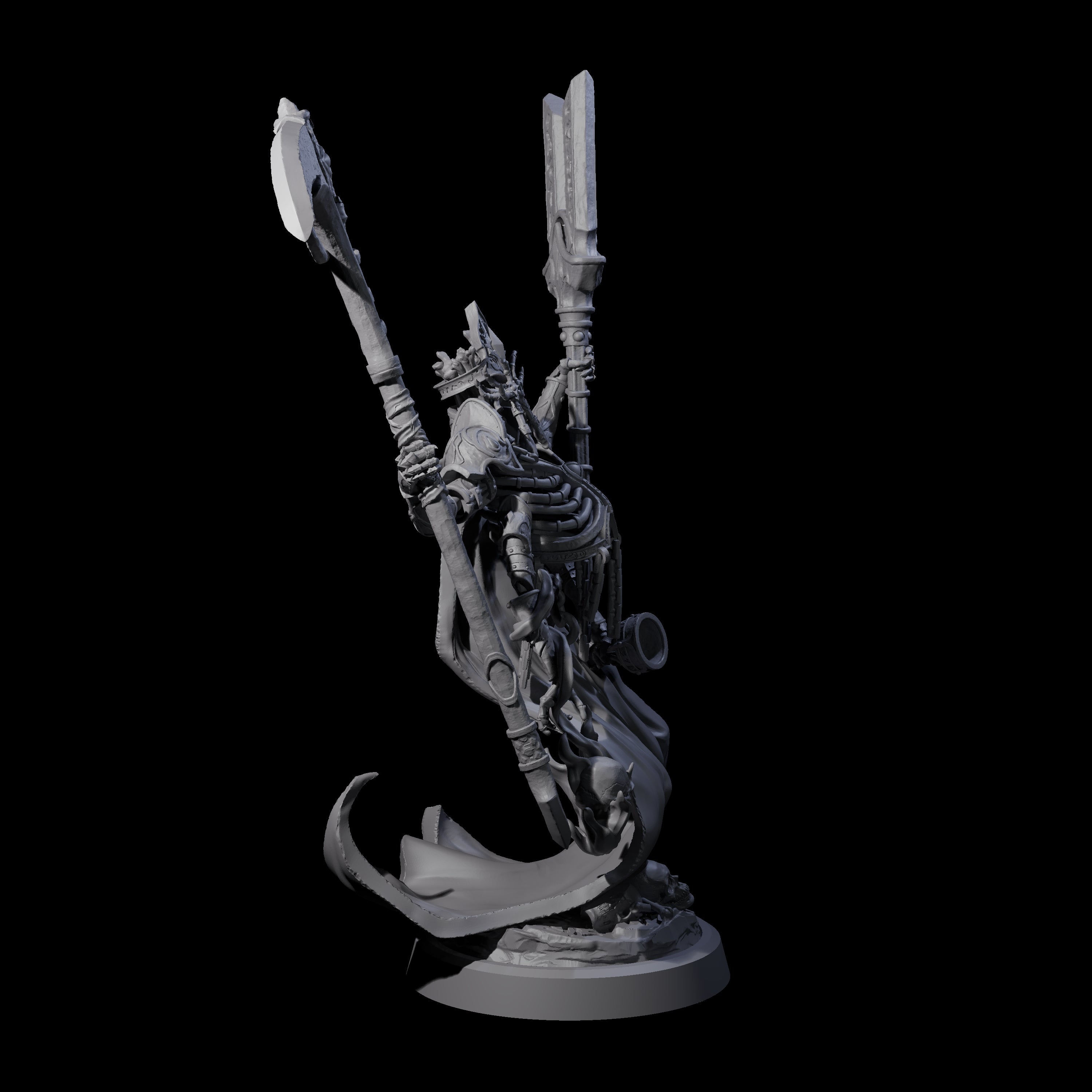 Attendant Ossuary Theurge D Miniature for Dungeons and Dragons, Pathfinder or other TTRPGs