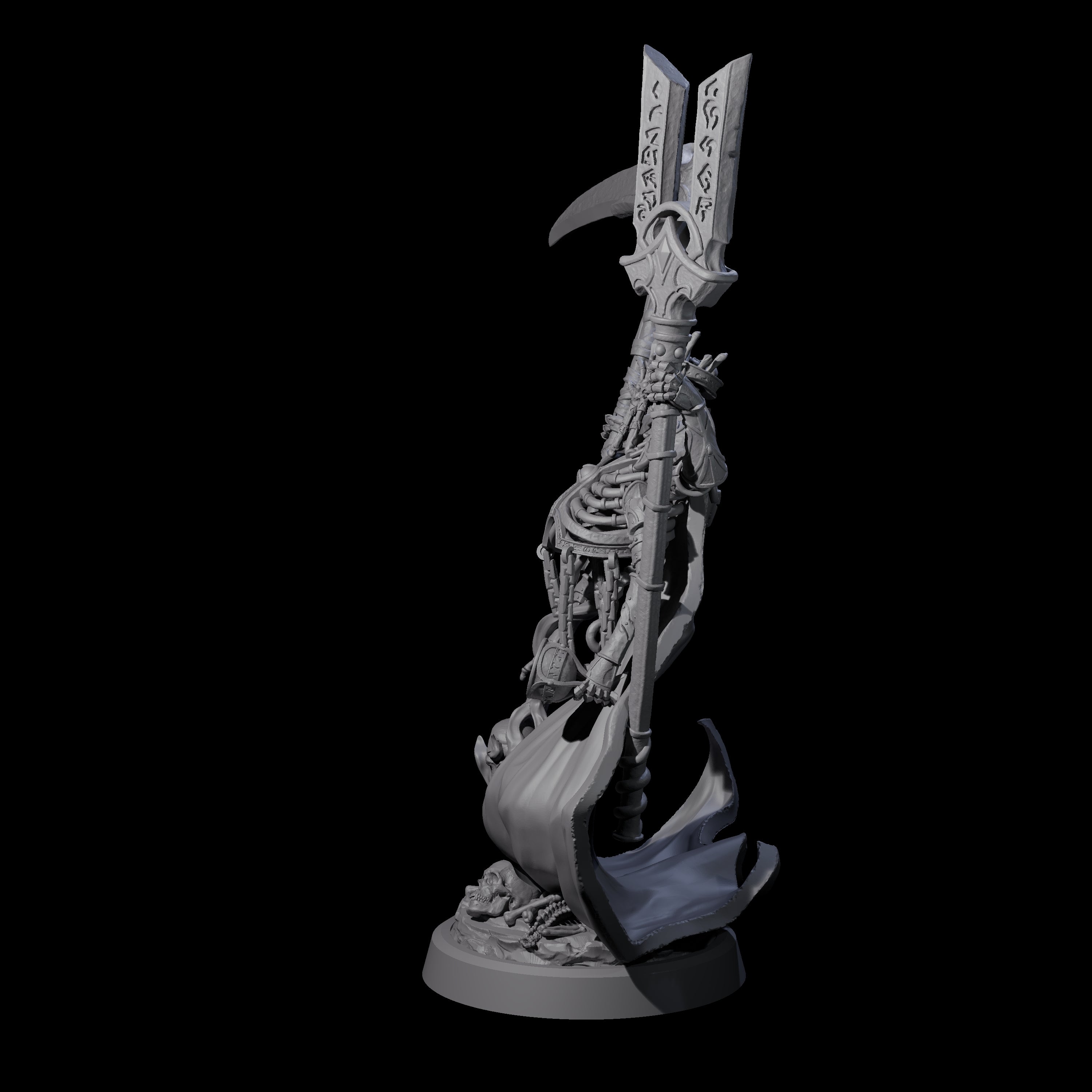 Attendant Ossuary Theurge D Miniature for Dungeons and Dragons, Pathfinder or other TTRPGs