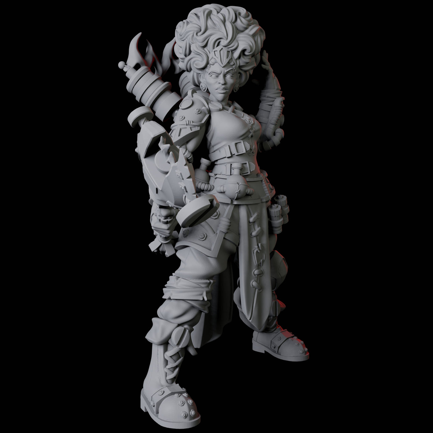 Augmented Artificer A Miniature for Dungeons and Dragons, Pathfinder or other TTRPGs